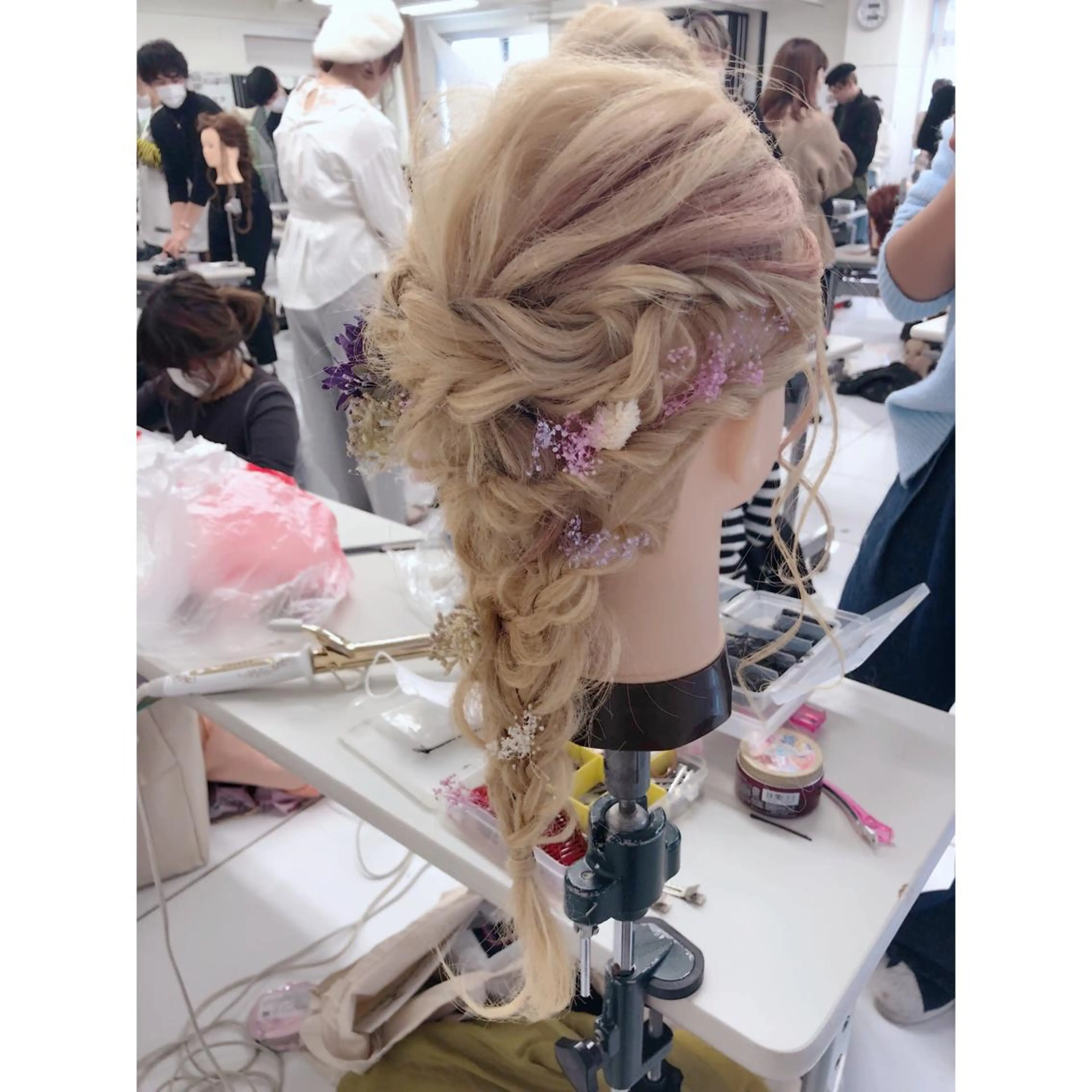 ヘアアレンジ 卒業式のヘアスタイル 韓国hair ·͜· watanabeのヘアスタイル