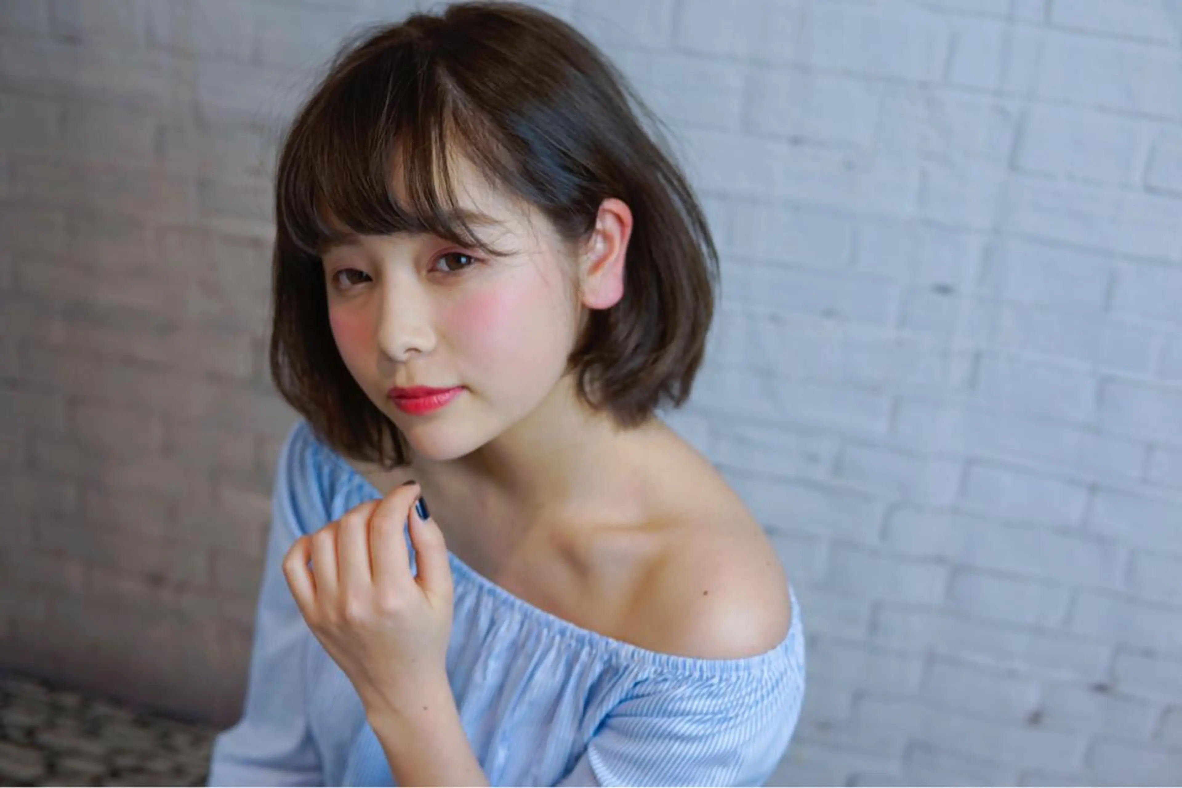 ショート カラー 髪質改善、エクステ 山口卓哉のヘアスタイル