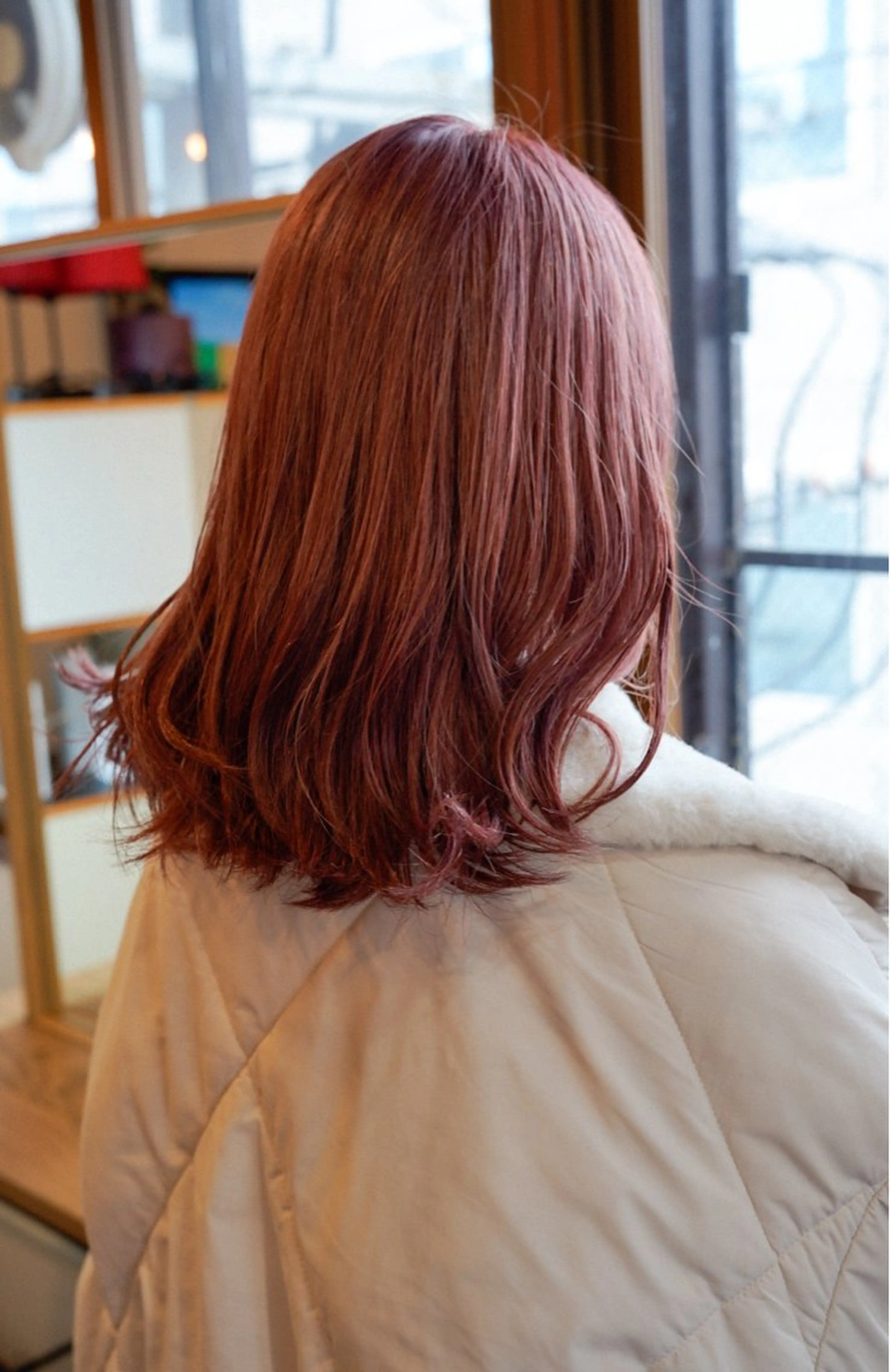 ミディアム カラー 千葉 慎也のヘアスタイル