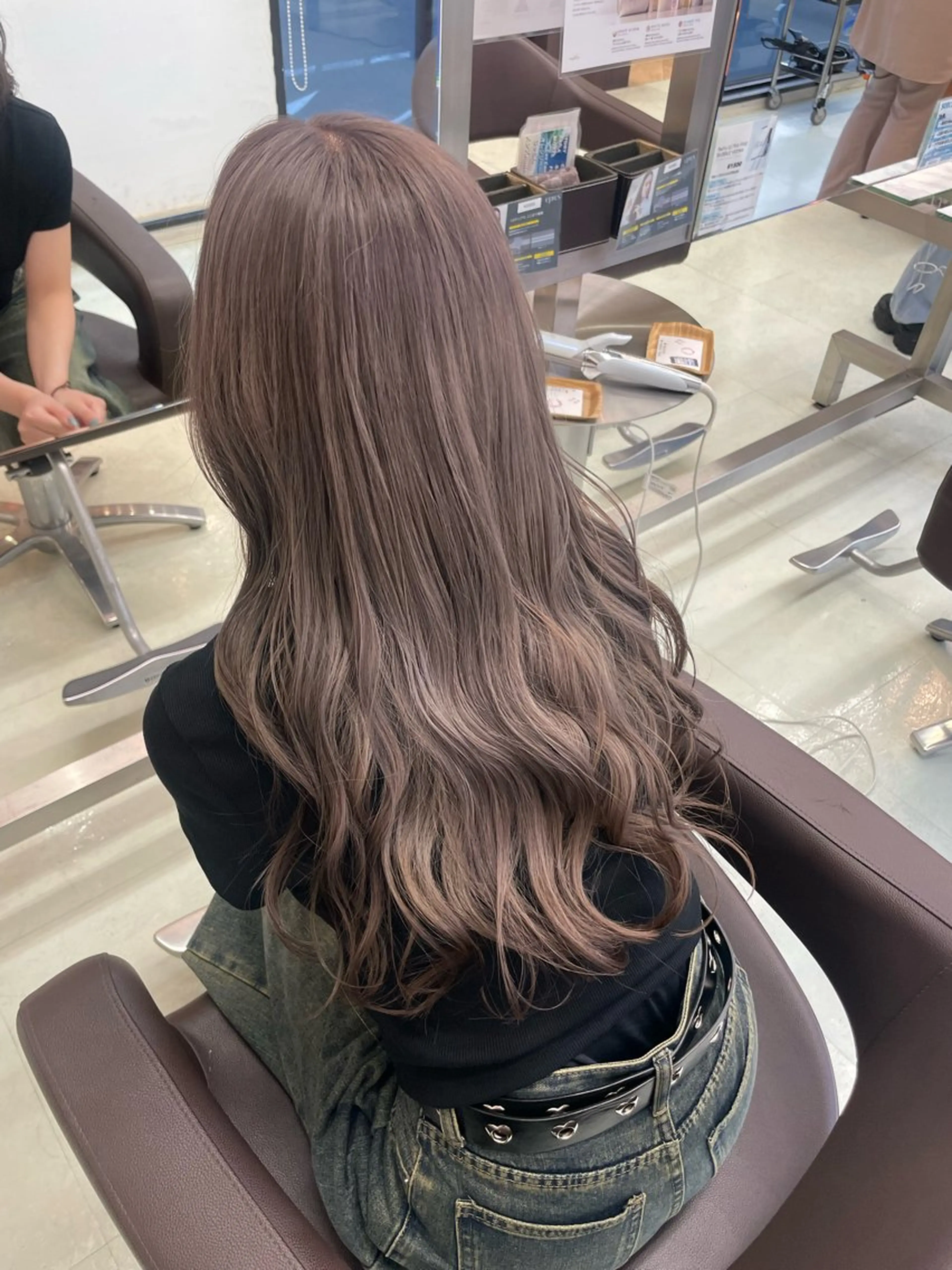 ロング カラー 透明感カラー グレージュ ✨似合わせ特化美容師 WILL上村 拳吾のヘアスタイル