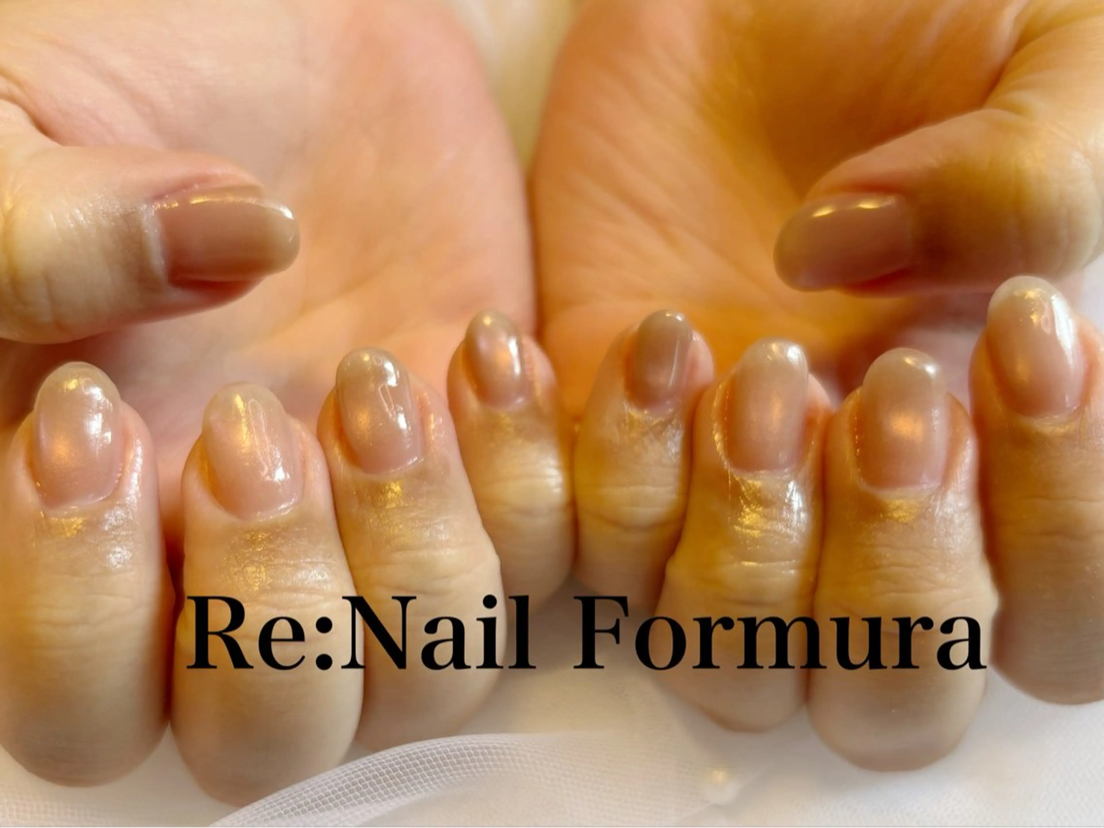 ミディアム ハンドネイル Re:Nail Formula所属・kido chieのネイルデザイン