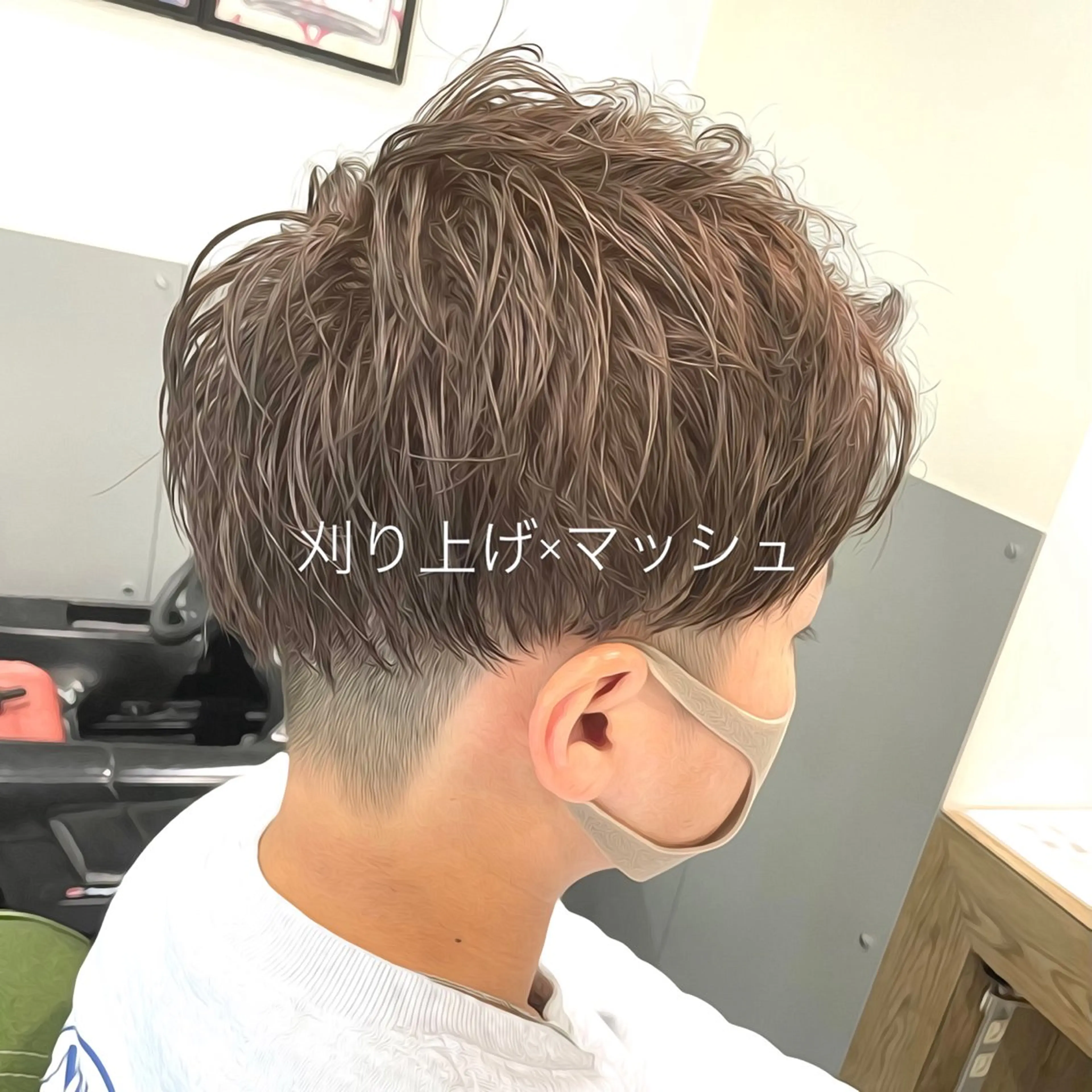 メンズ マッシュ ツーブロック theB🎀 🫧chinamiのヘアスタイル