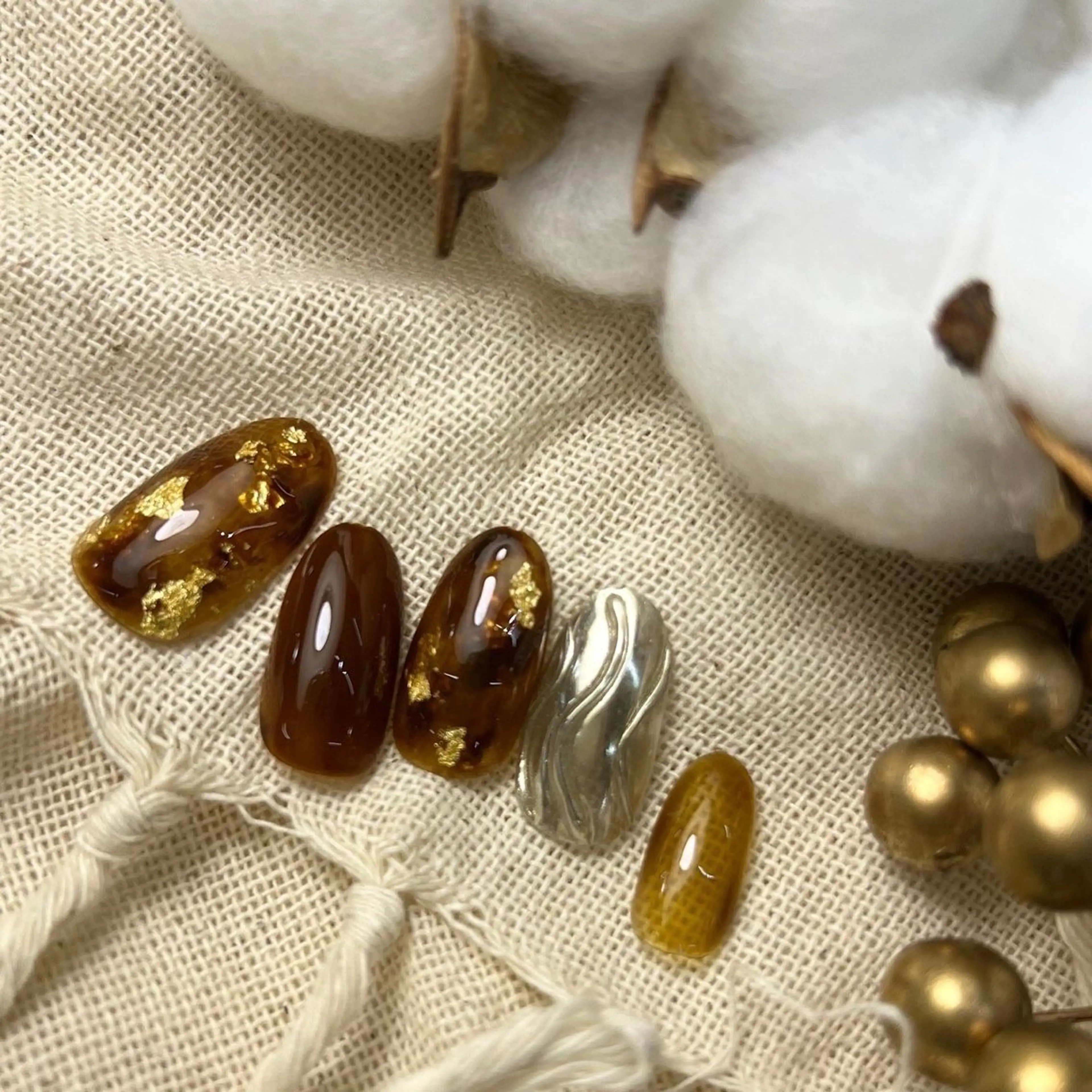 ネイル ⭐︎休業中の練習⭐︎ JNA認定講師髙橋のネイルデザイン