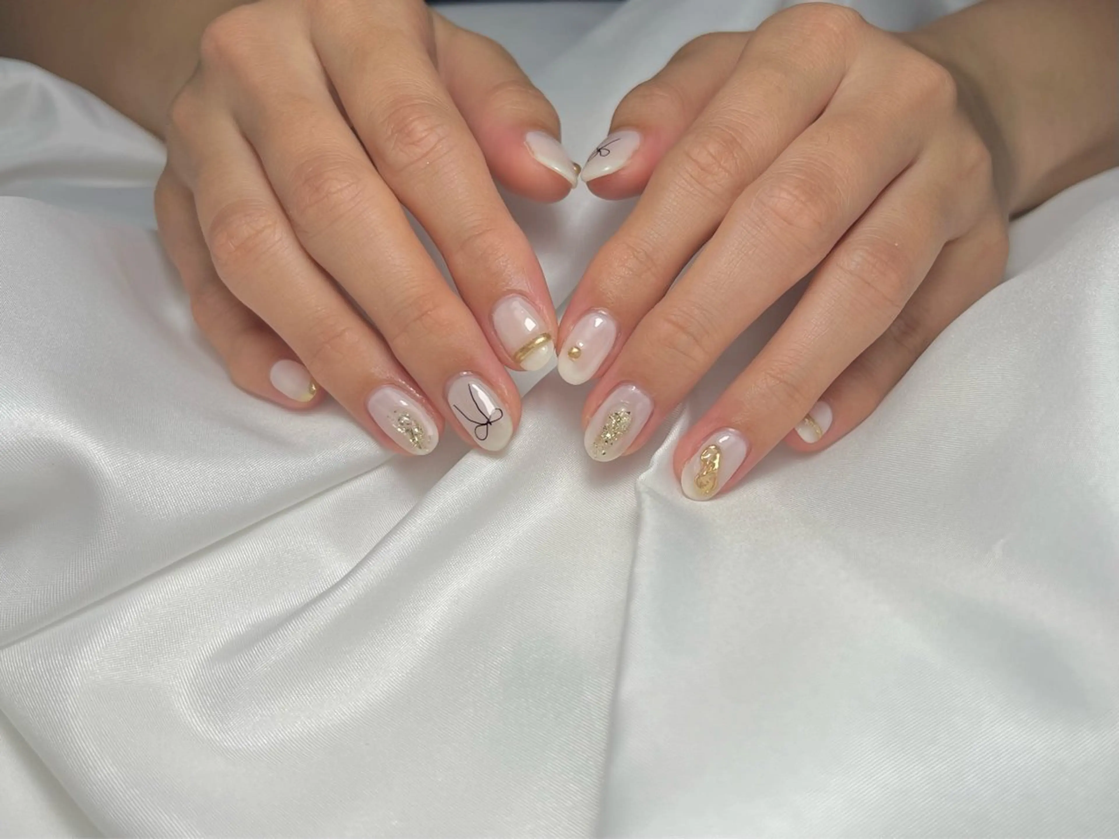 フリーデザイン(パーツなし、ストーン10個まで可)の写真