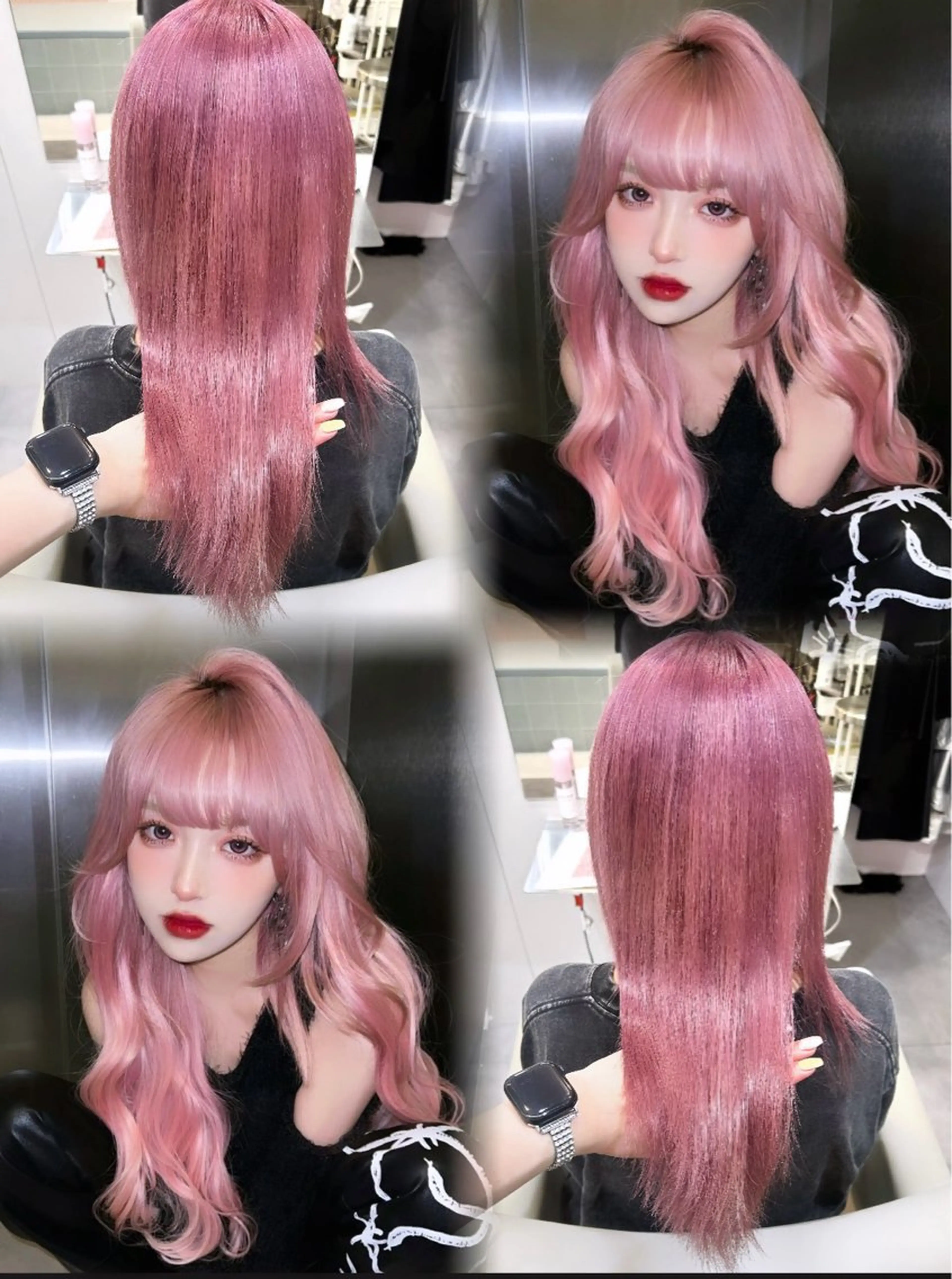 カラー YUZUKI艶カラー /似合わせ小顔カットのヘアスタイル