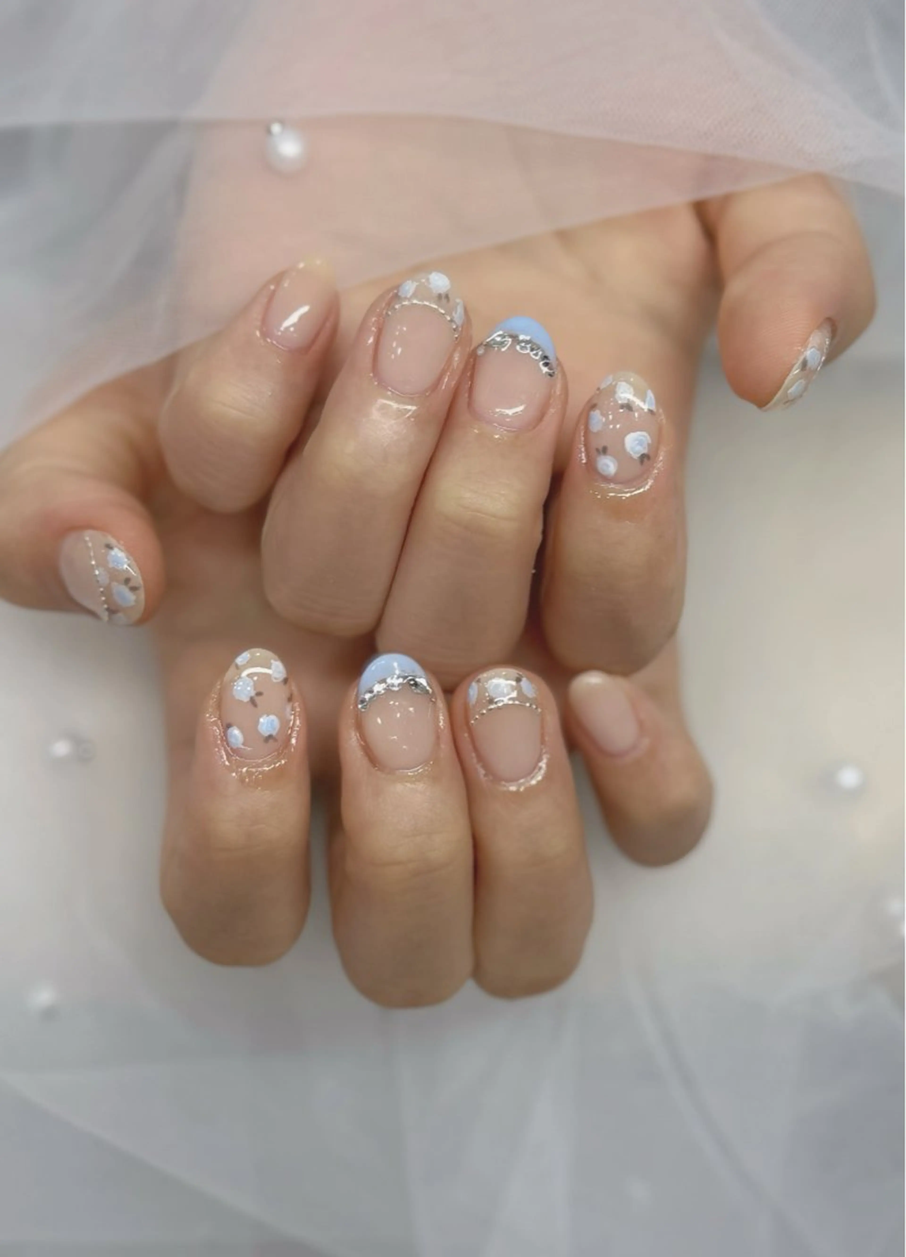 ショート ハンドネイル ハンドケア Pio Mielのネイルデザイン