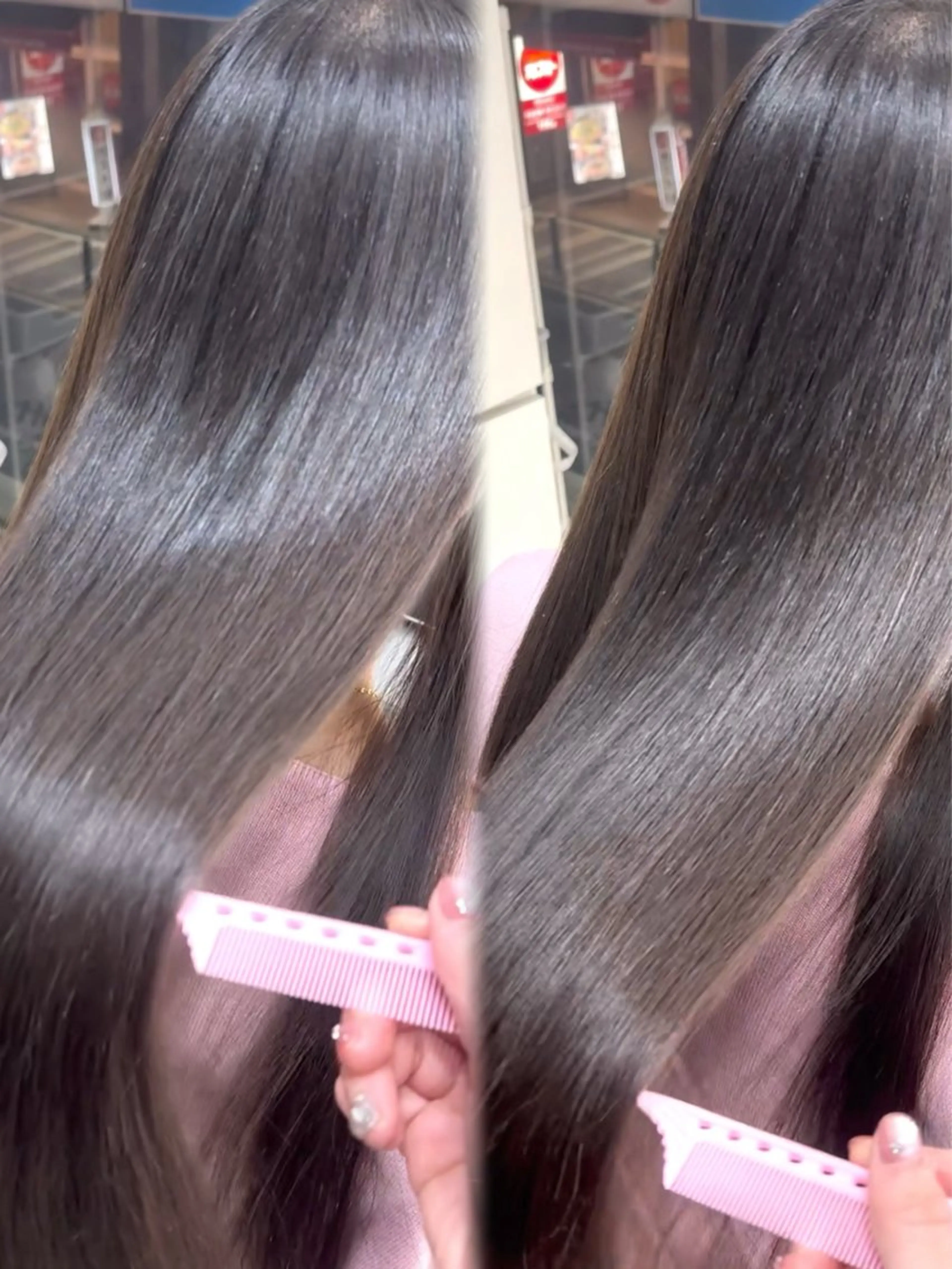 縮毛矯正 Rea♡池袋🎀 髪質改善/縮毛矯正のヘアスタイル