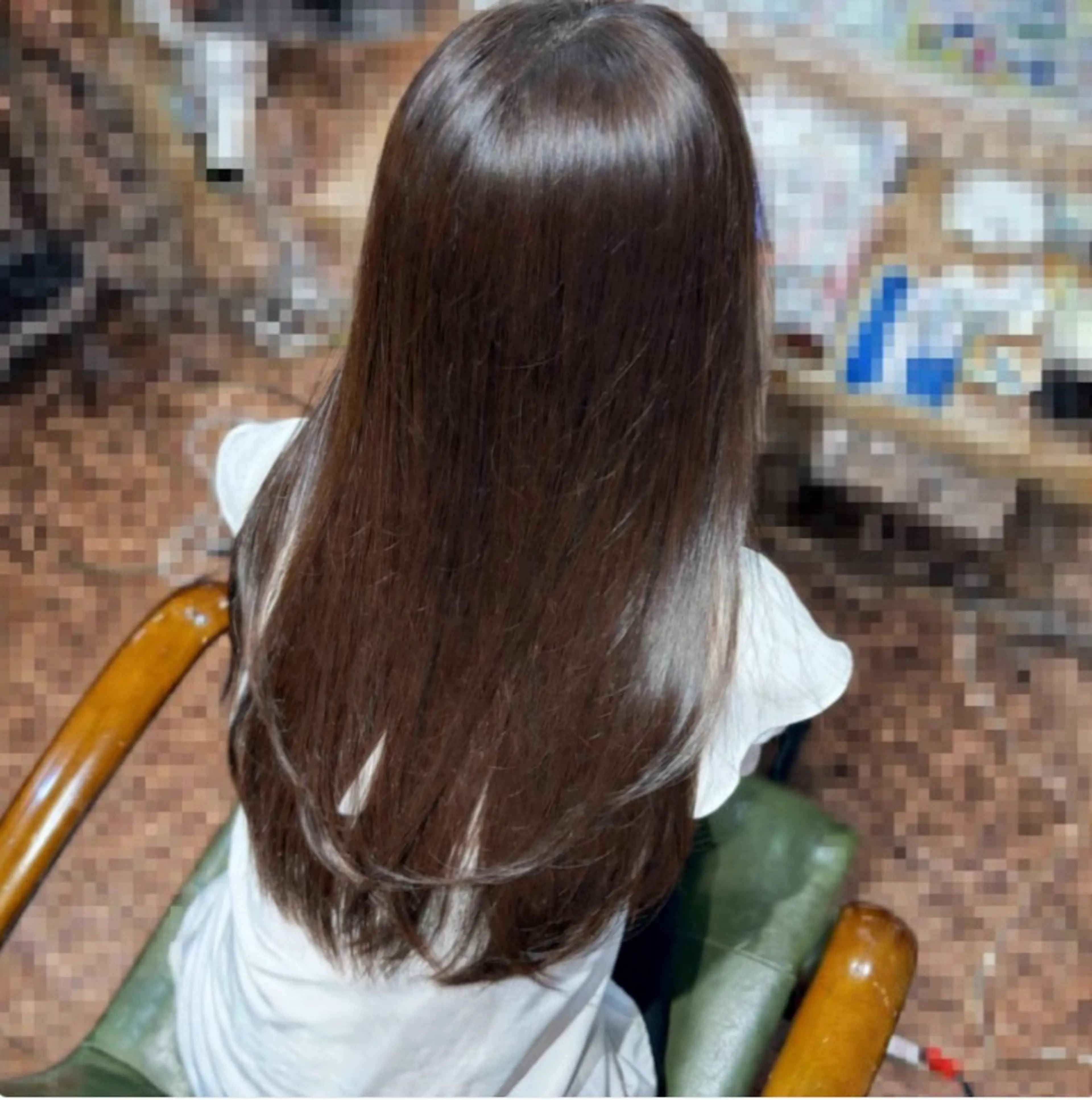 ロング ヘアカラー トリートメント 🌳大森Wailea SARA🌳のヘアスタイル