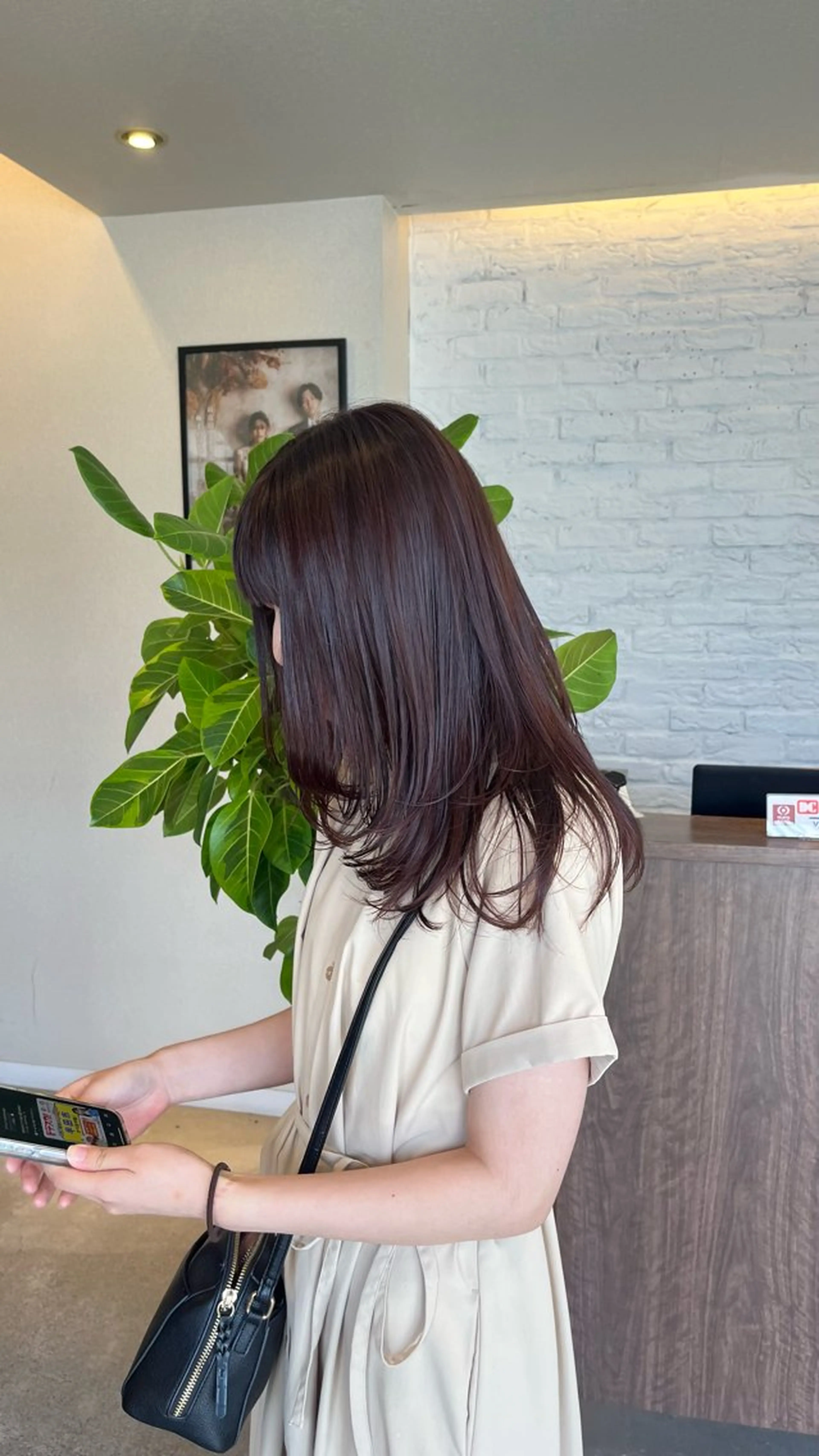 カラー 服部 沙弥佳のヘアスタイル