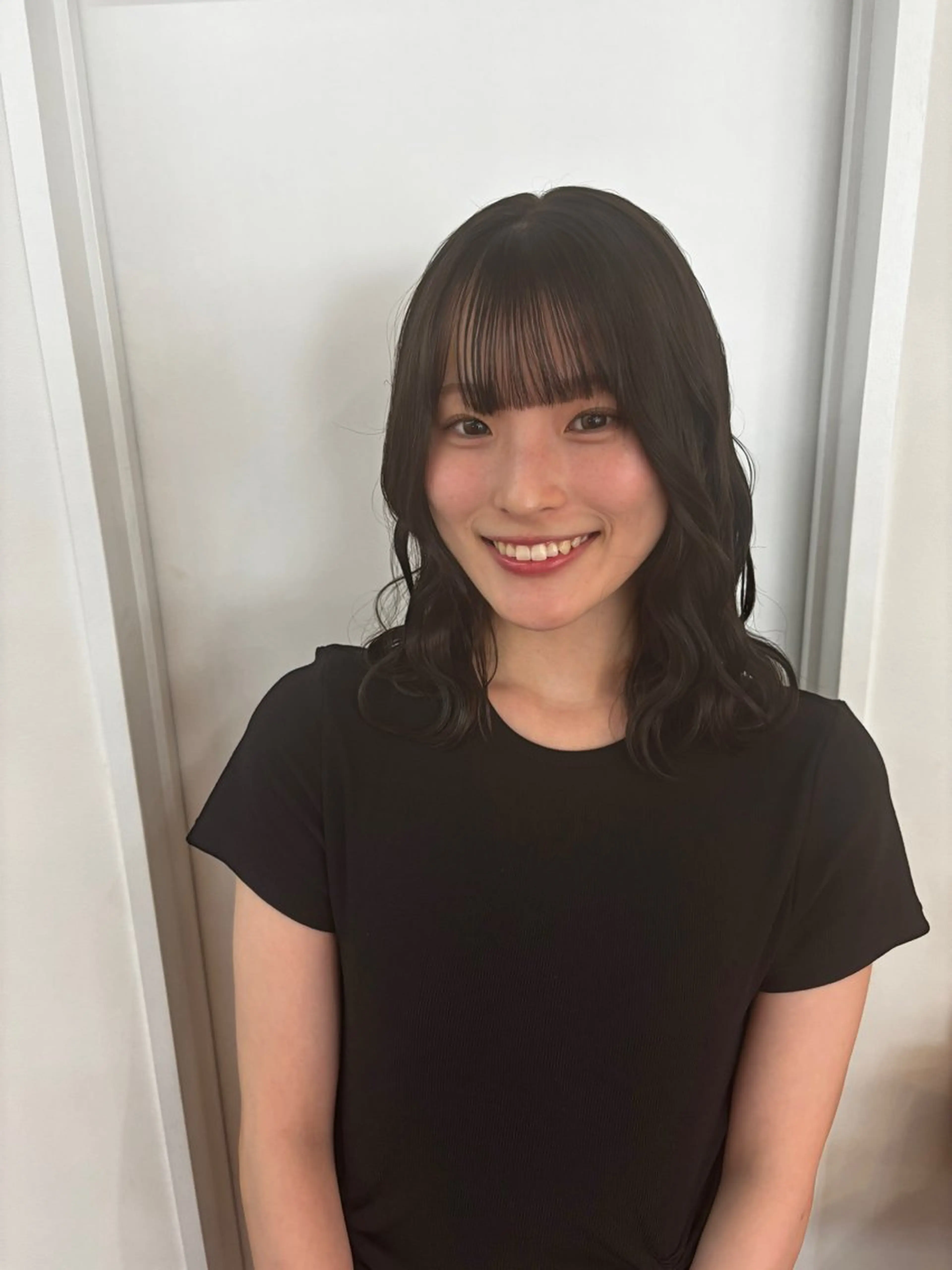 ミディアム 🤍Nozomi/ オリーブカラー🌿のヘアスタイル