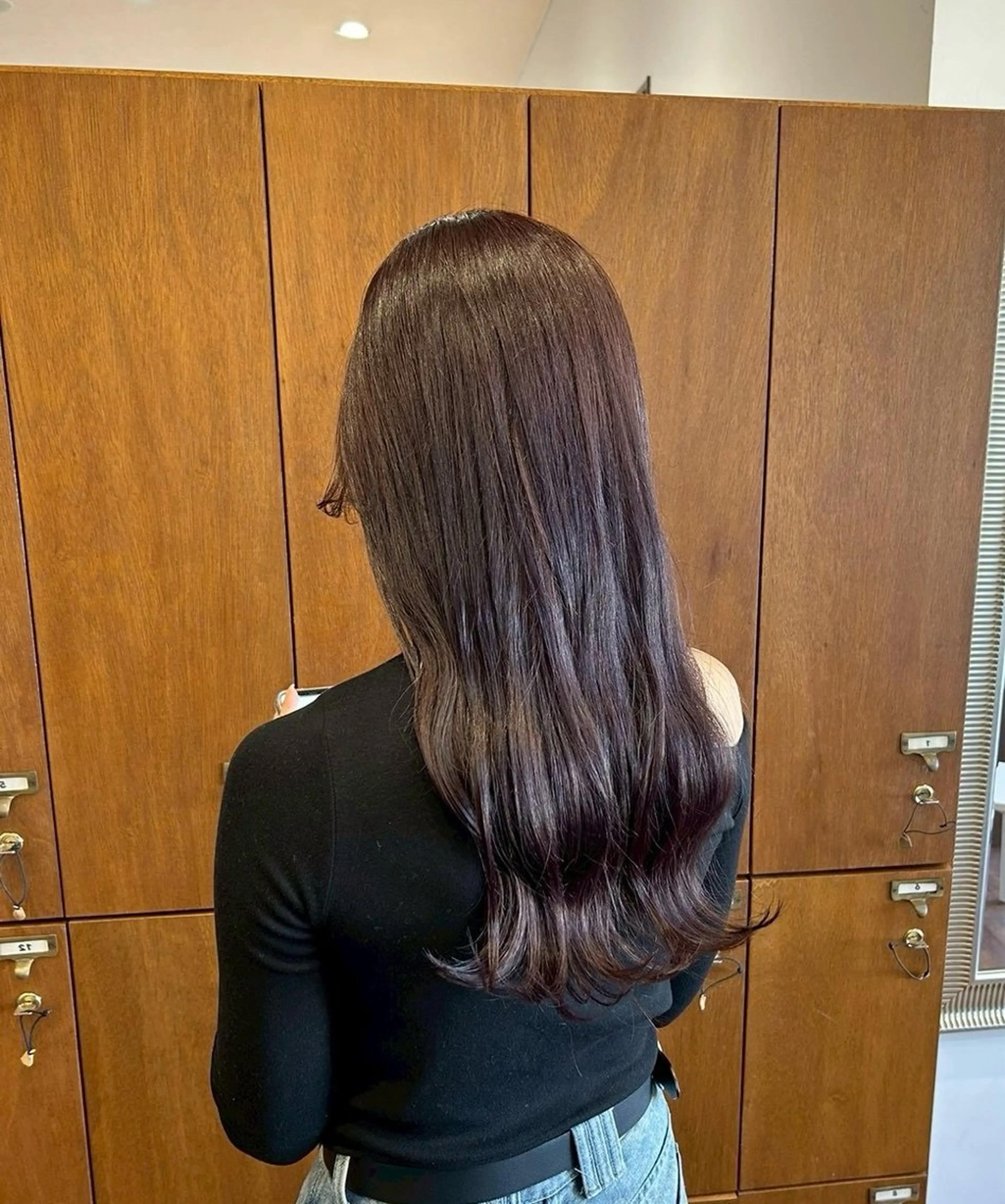 ロング ヘアカラー りな/ツヤカラー/ 豊橋美容院のヘアスタイル