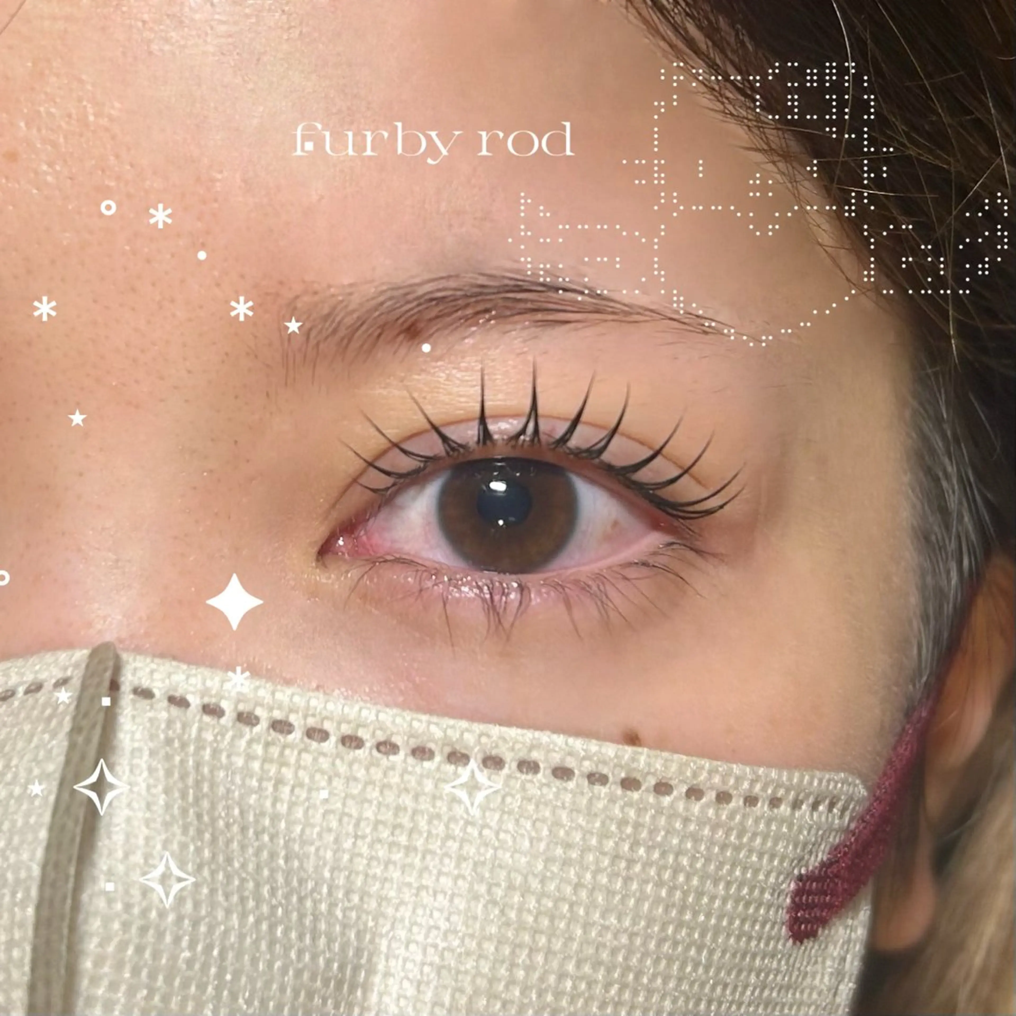 マツエク・マツパ YUI  アイリスト ᐩᕀ UNELMAのマツエク・マツパデザイン