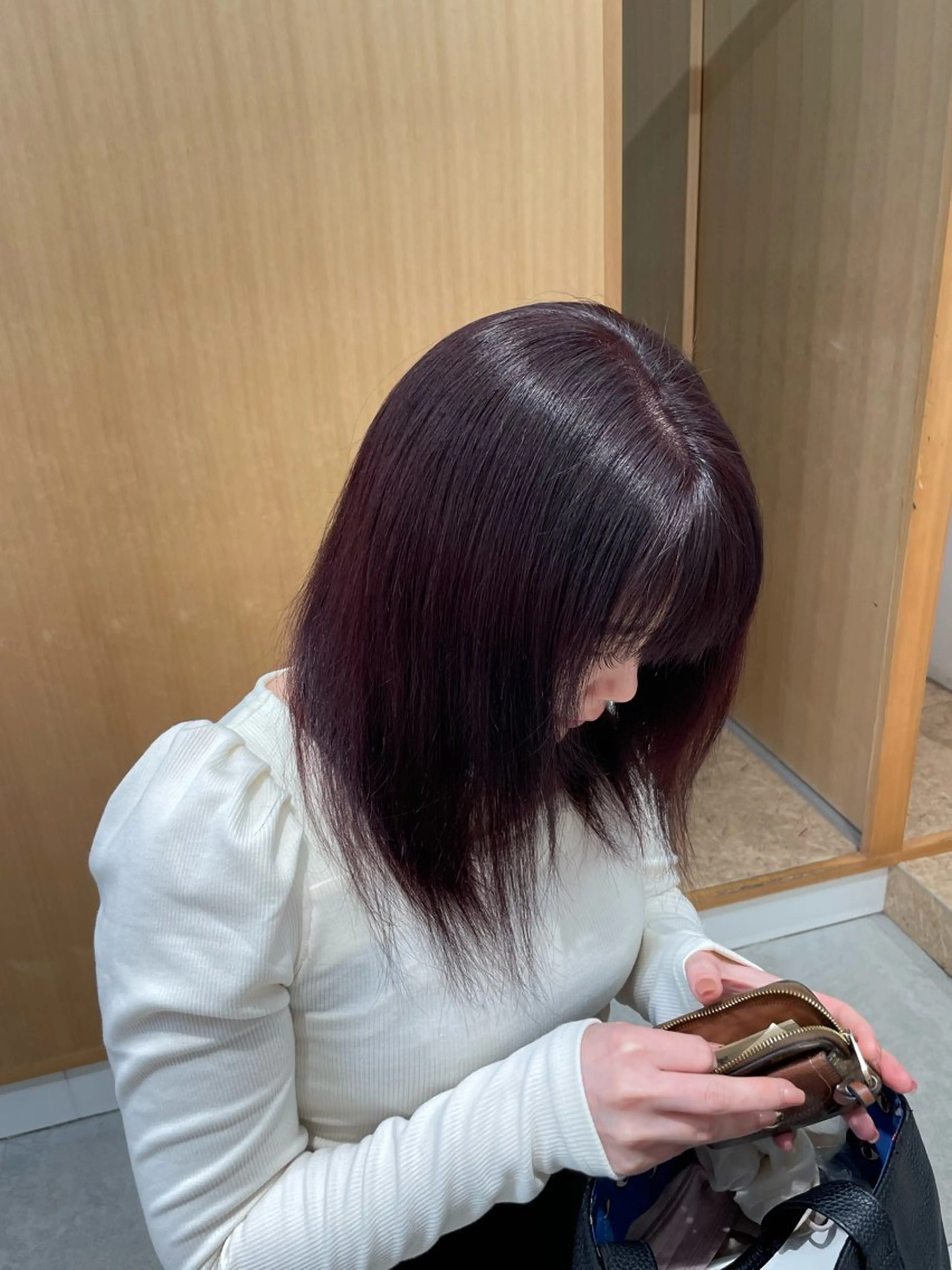 ミディアム カラー say.所属・たなか こころ🎀のヘアスタイル