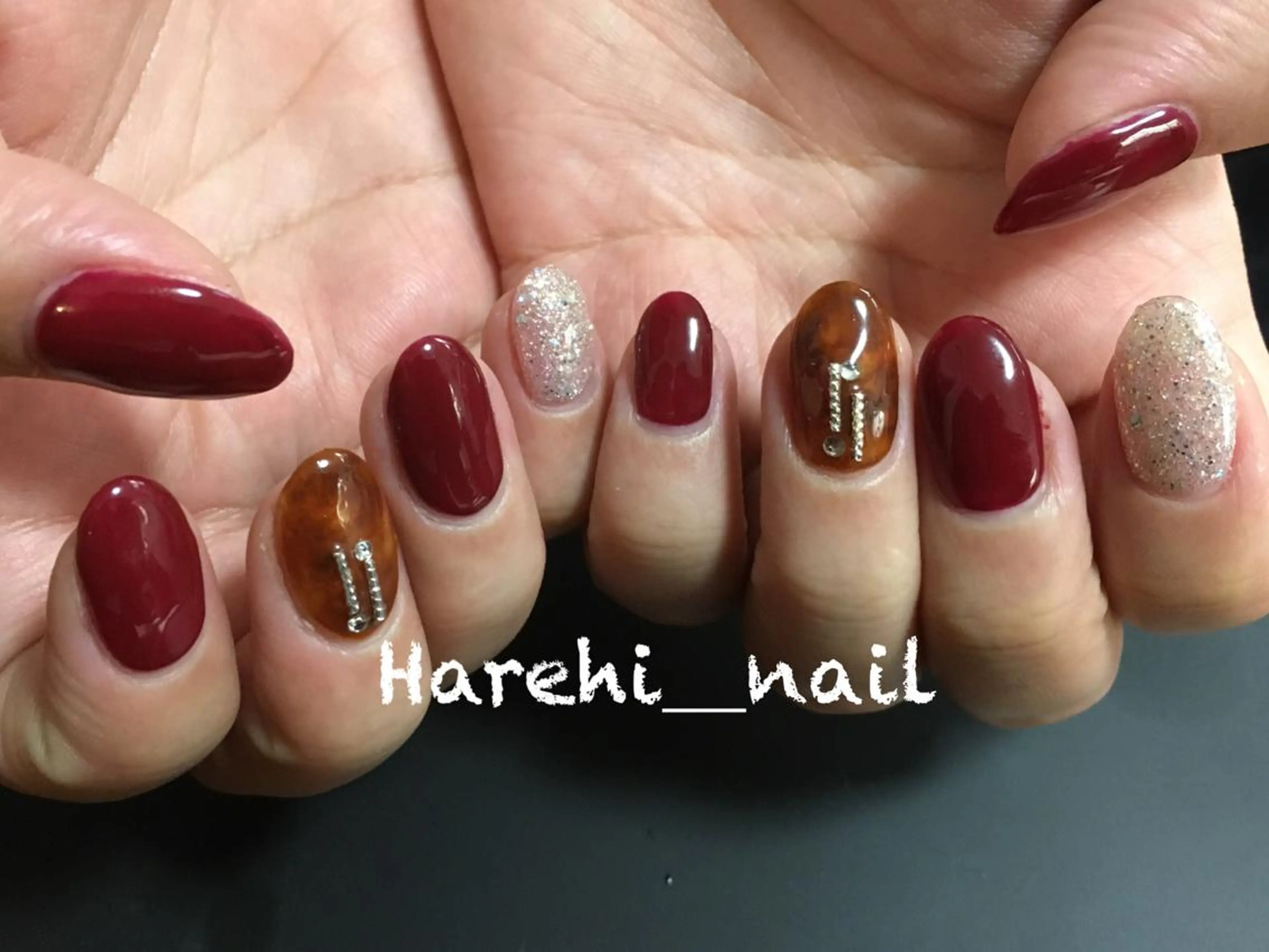 ネイル ハンドネイル Harehi_ nailのネイルデザイン