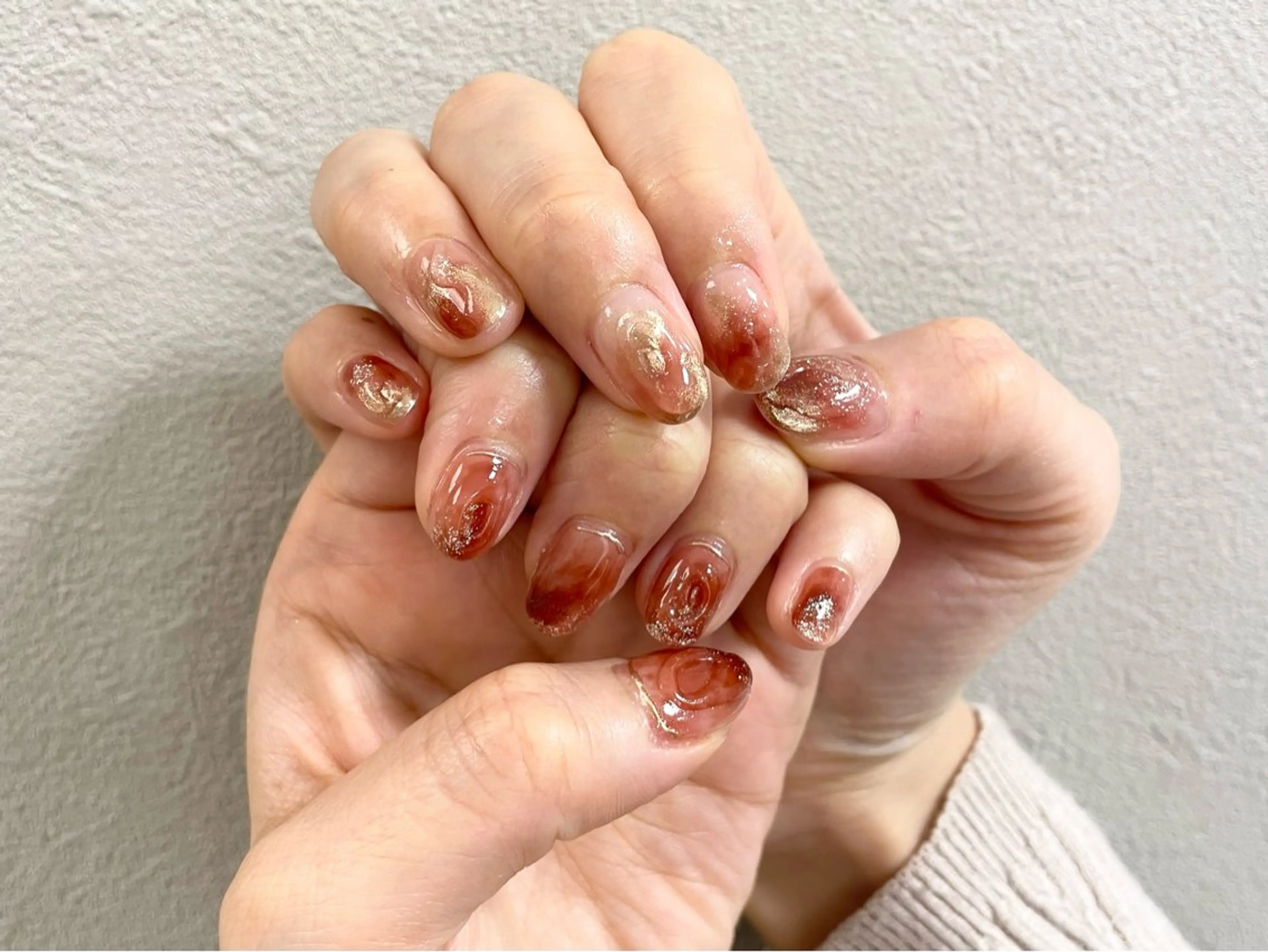 ショート 尾張 玖羽のネイルデザイン