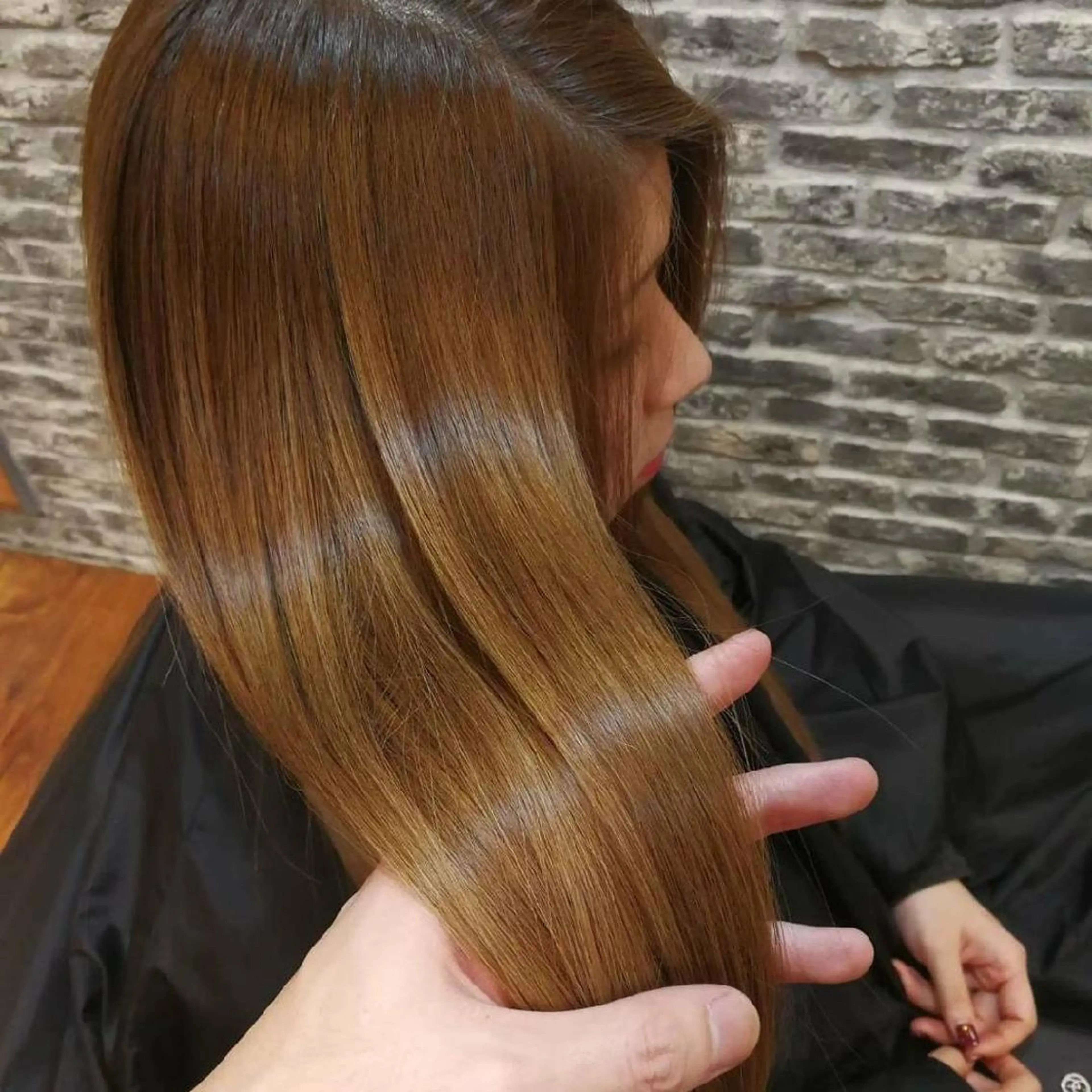 ロング メンズ縮毛矯正✂ 髪質改善✄﻿金井雄司のヘアスタイル