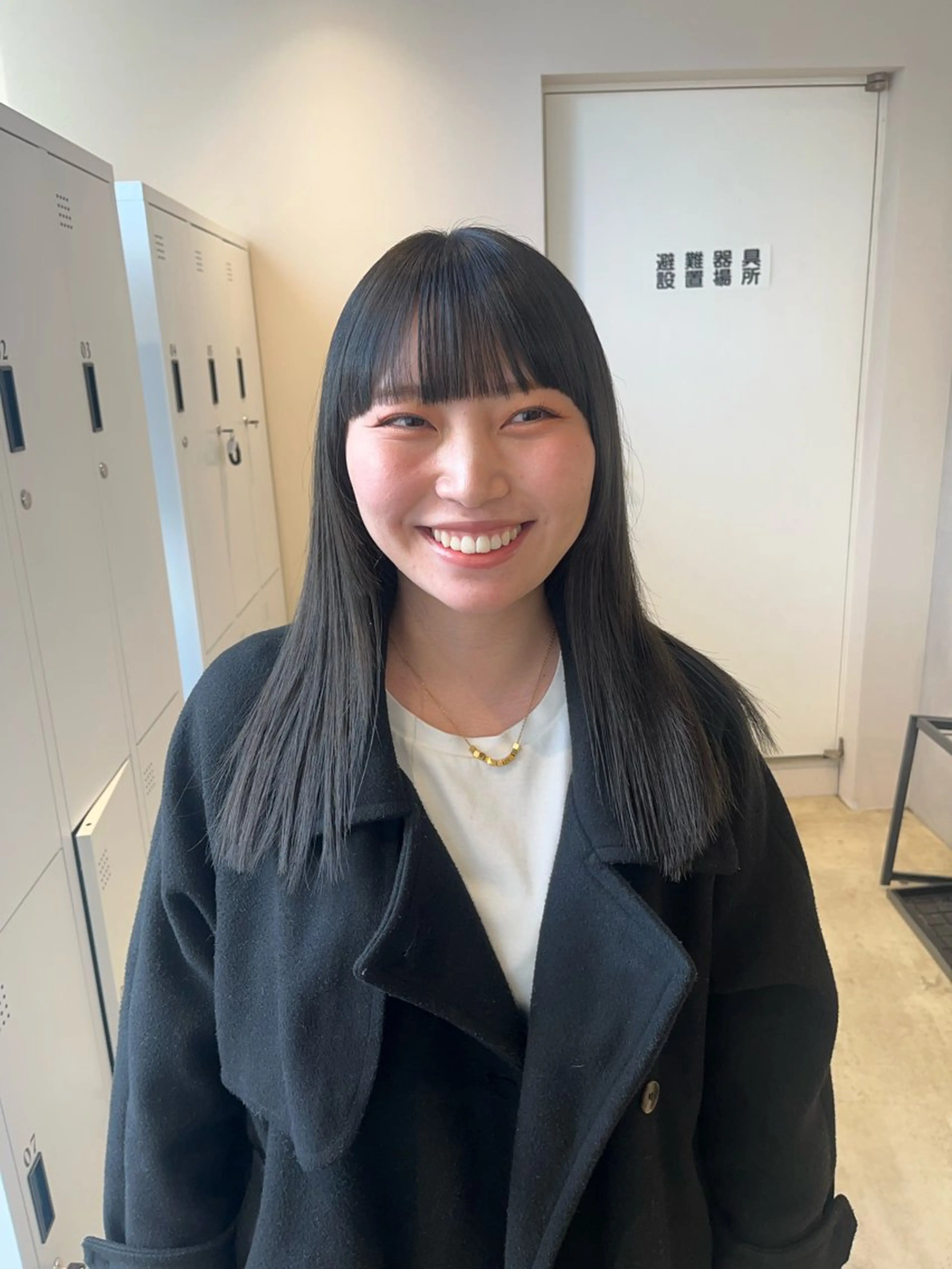 セミロング カラー カット ヘアカラー トリートメント ボブ/ベージュ/ パーマ🪿近森ゆいのヘアスタイル