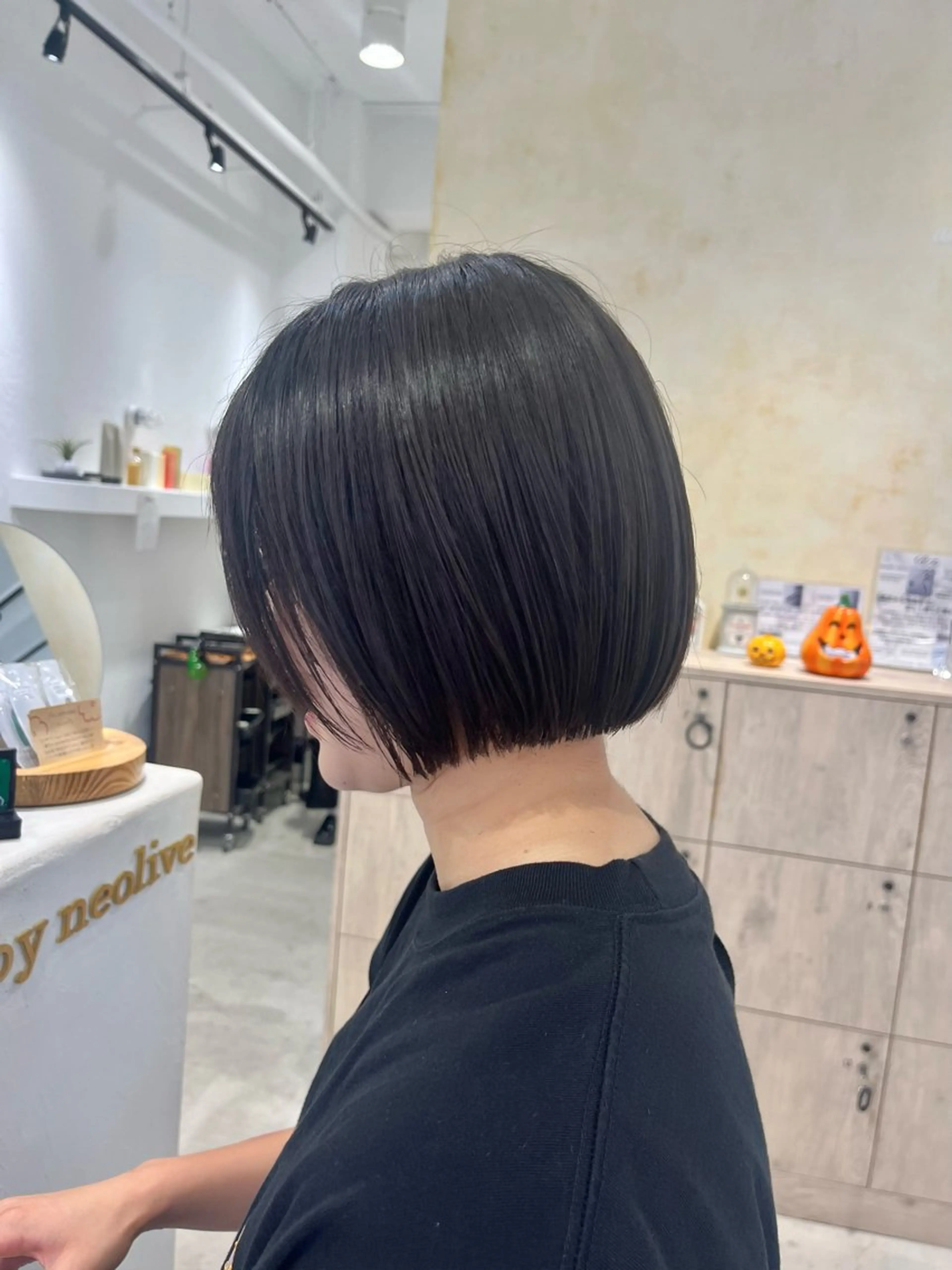 ショート ボブ/美髪矯正 /佐藤　奈巳のヘアスタイル