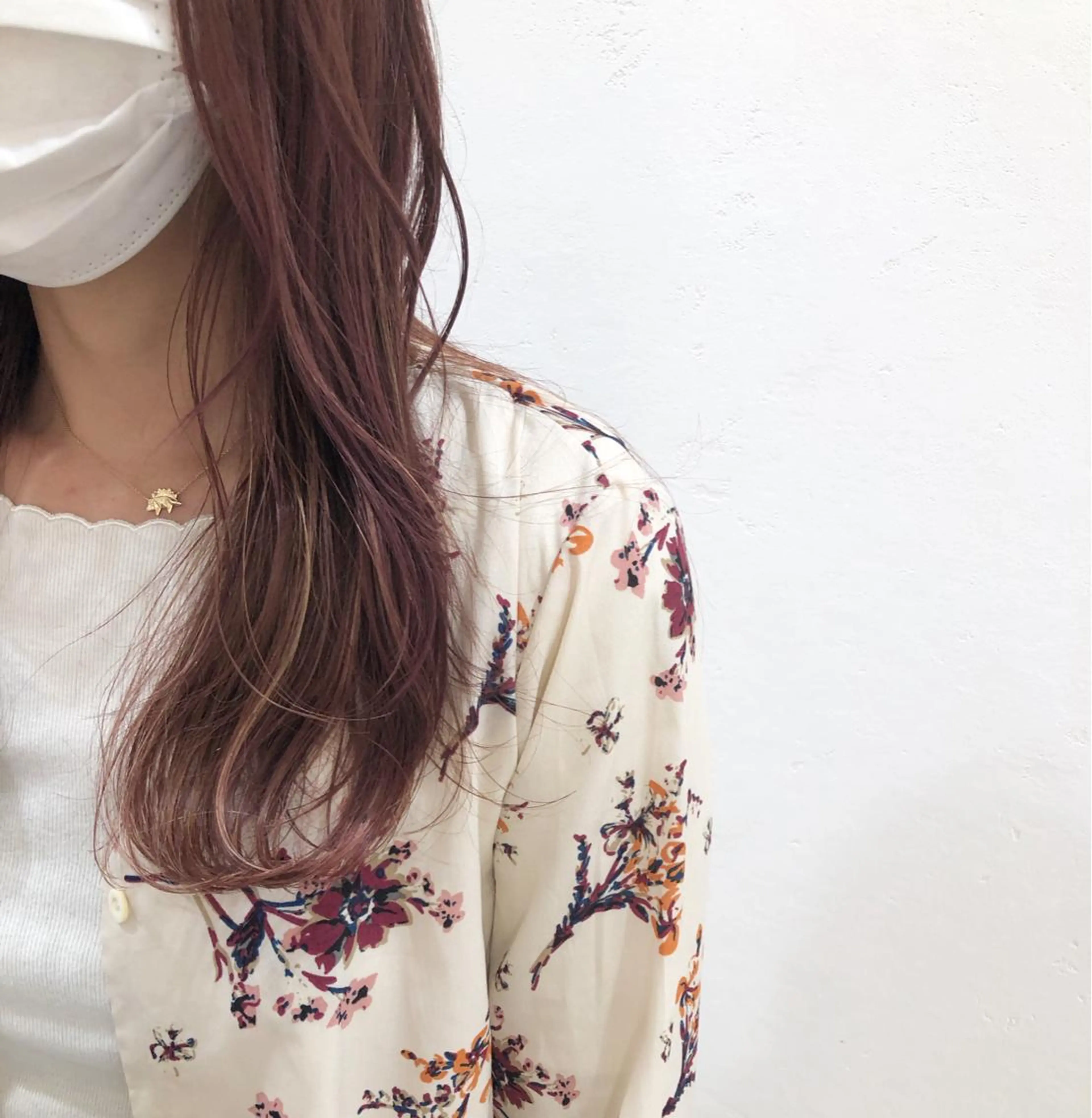 ミディアム カラー ハイライトカラー ピンクカラー ハイライト ニュアンスカラー🫧 加納のヘアスタイル