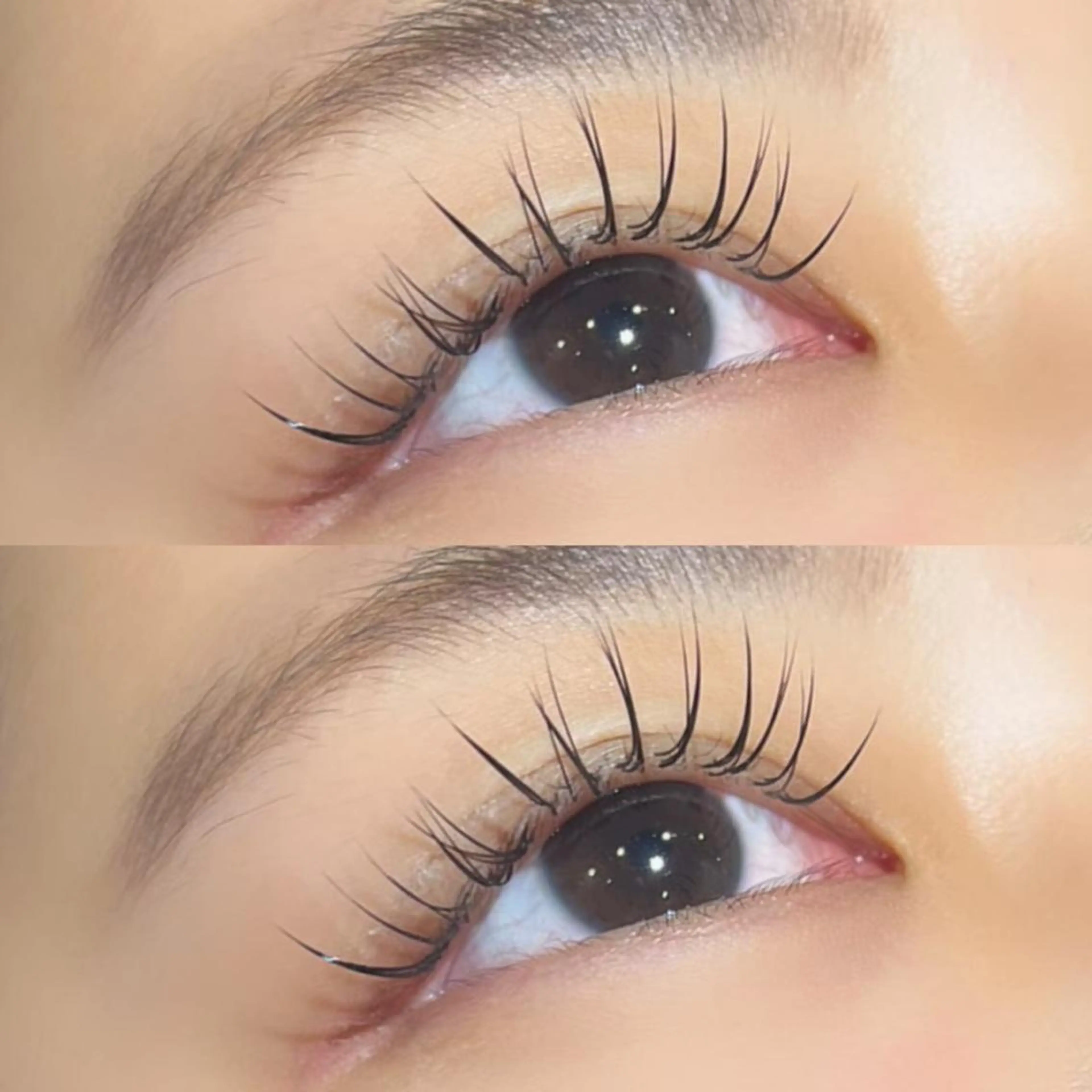 マツエク・マツパ 最高級人毛 100%エクステ茉央のヘアスタイル