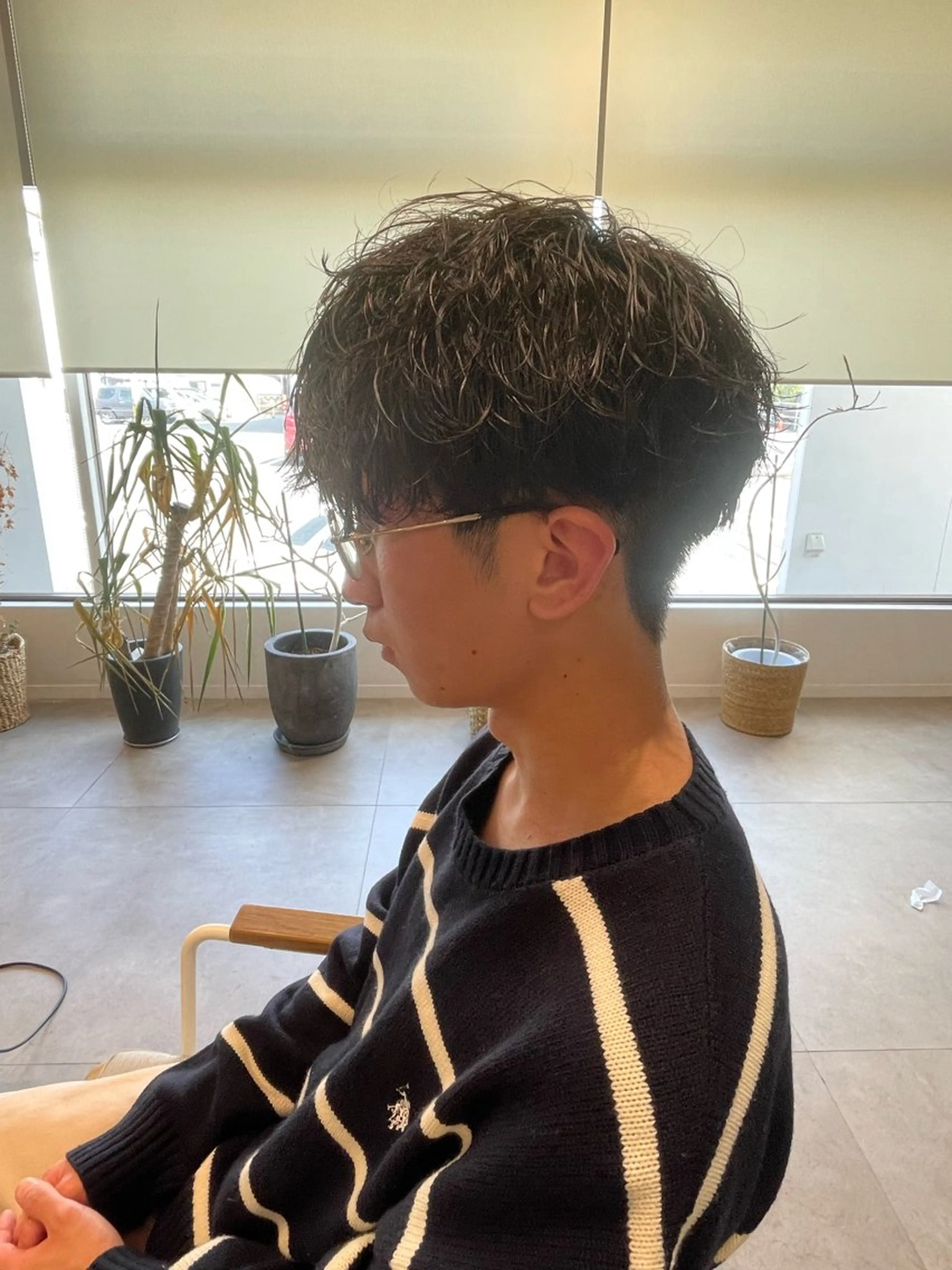 ミディアム 樋口 令惟のヘアスタイル