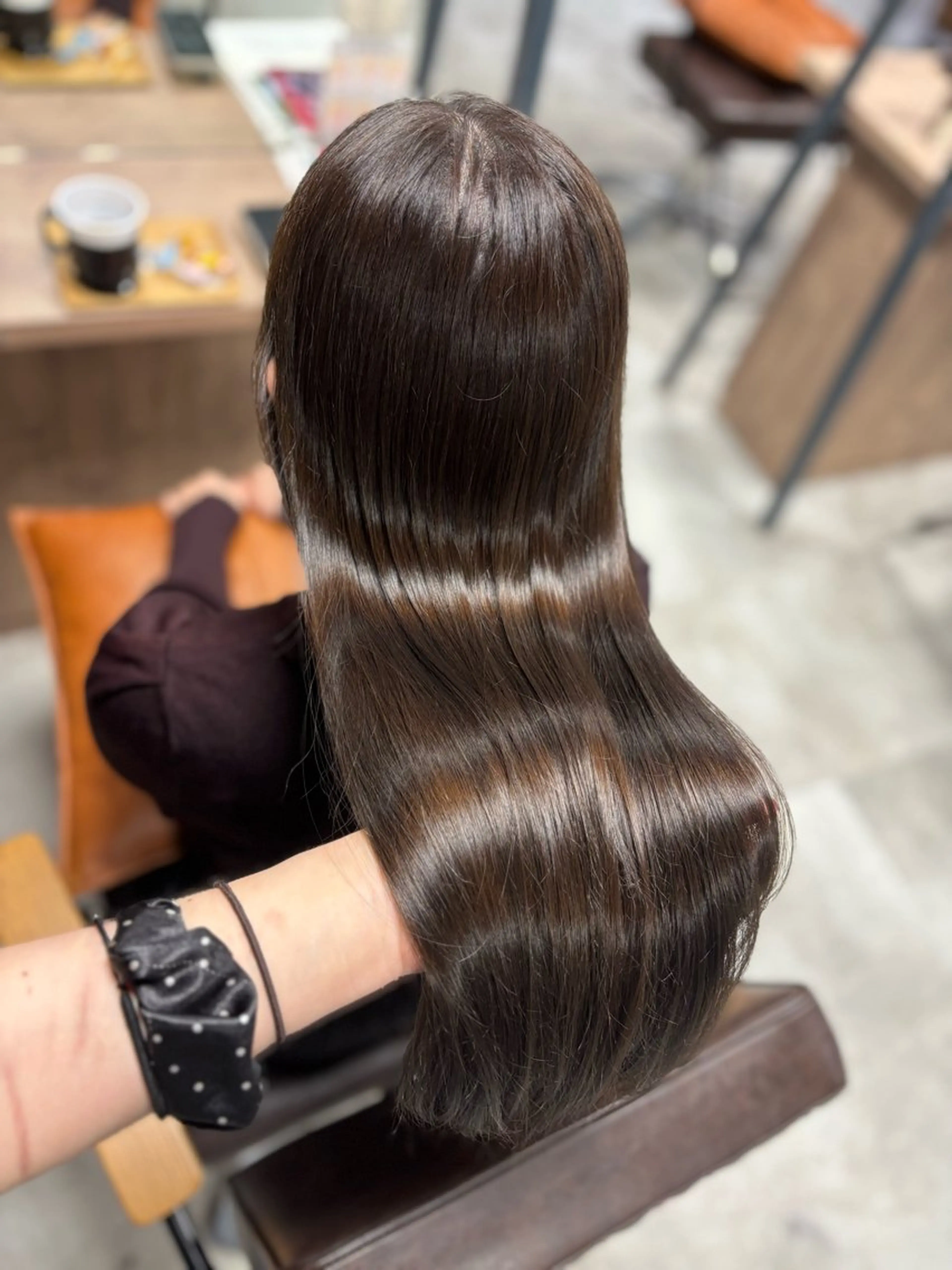 ロング カット ヘアカラー トリートメント きょうか🩶 /艶髪/ボブのヘアスタイル