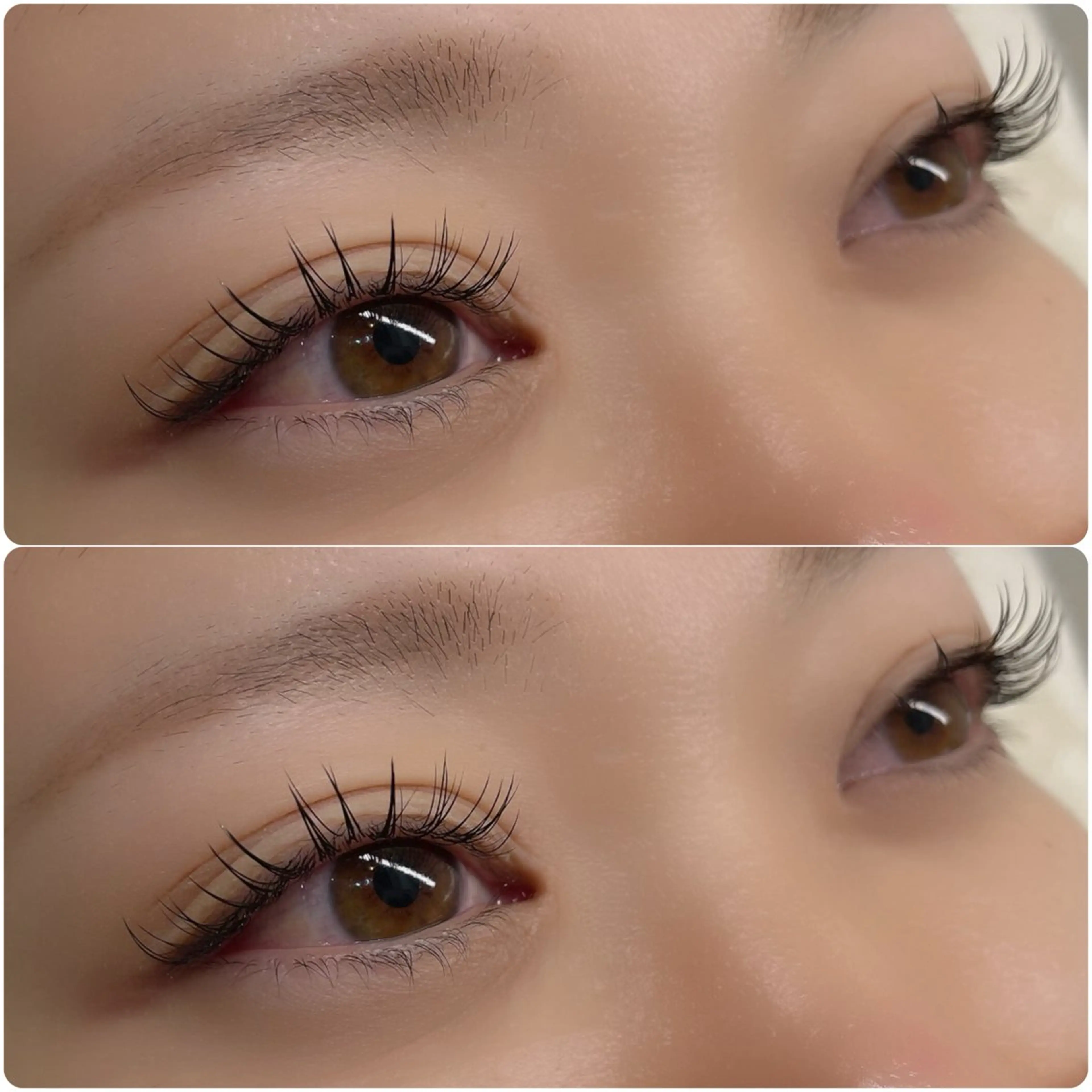 マツエク・マツパ Cカール フラットラッシュ EYELA Mizukami❄️のマツエク・マツパデザイン