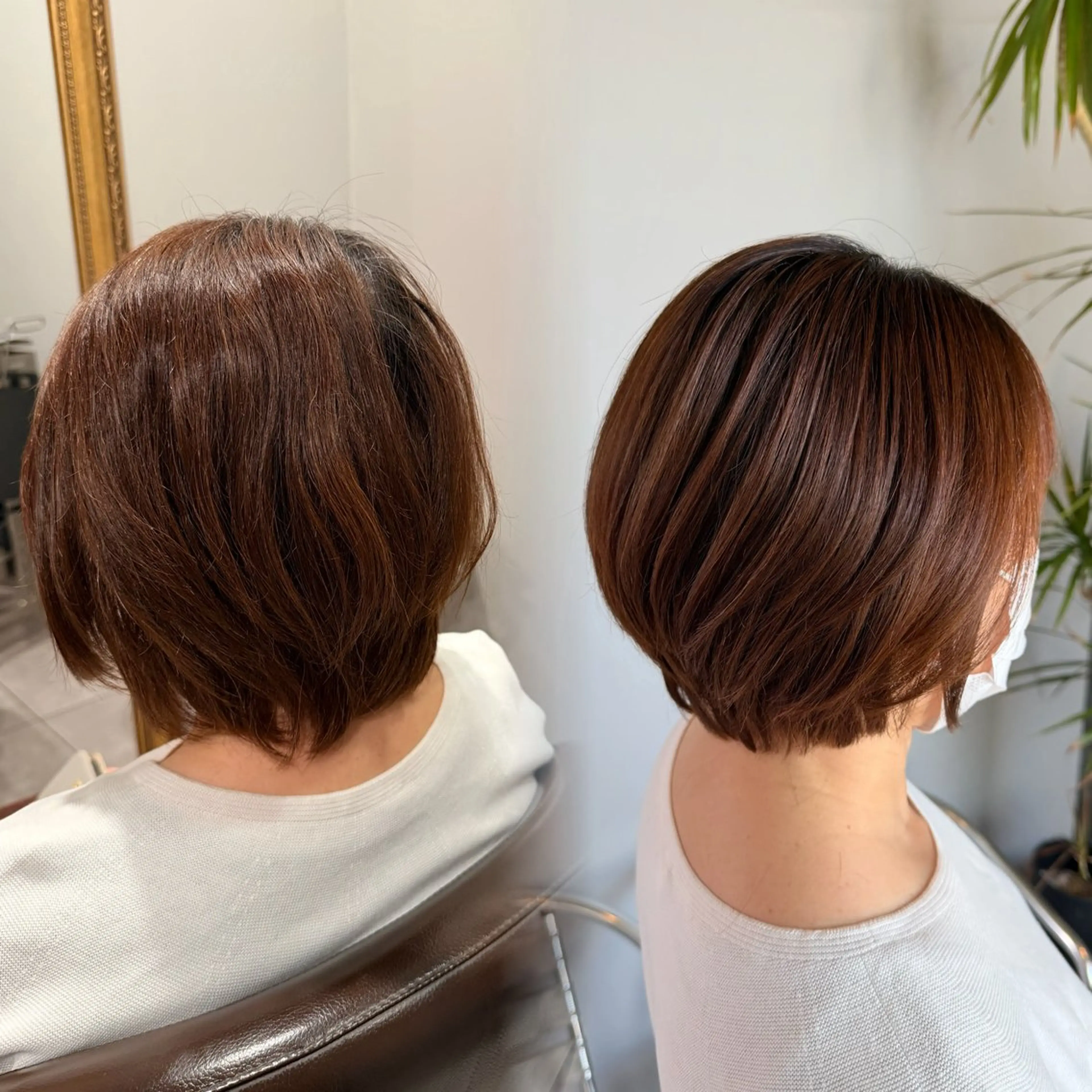 ショート カット 植田 沙那のヘアスタイル