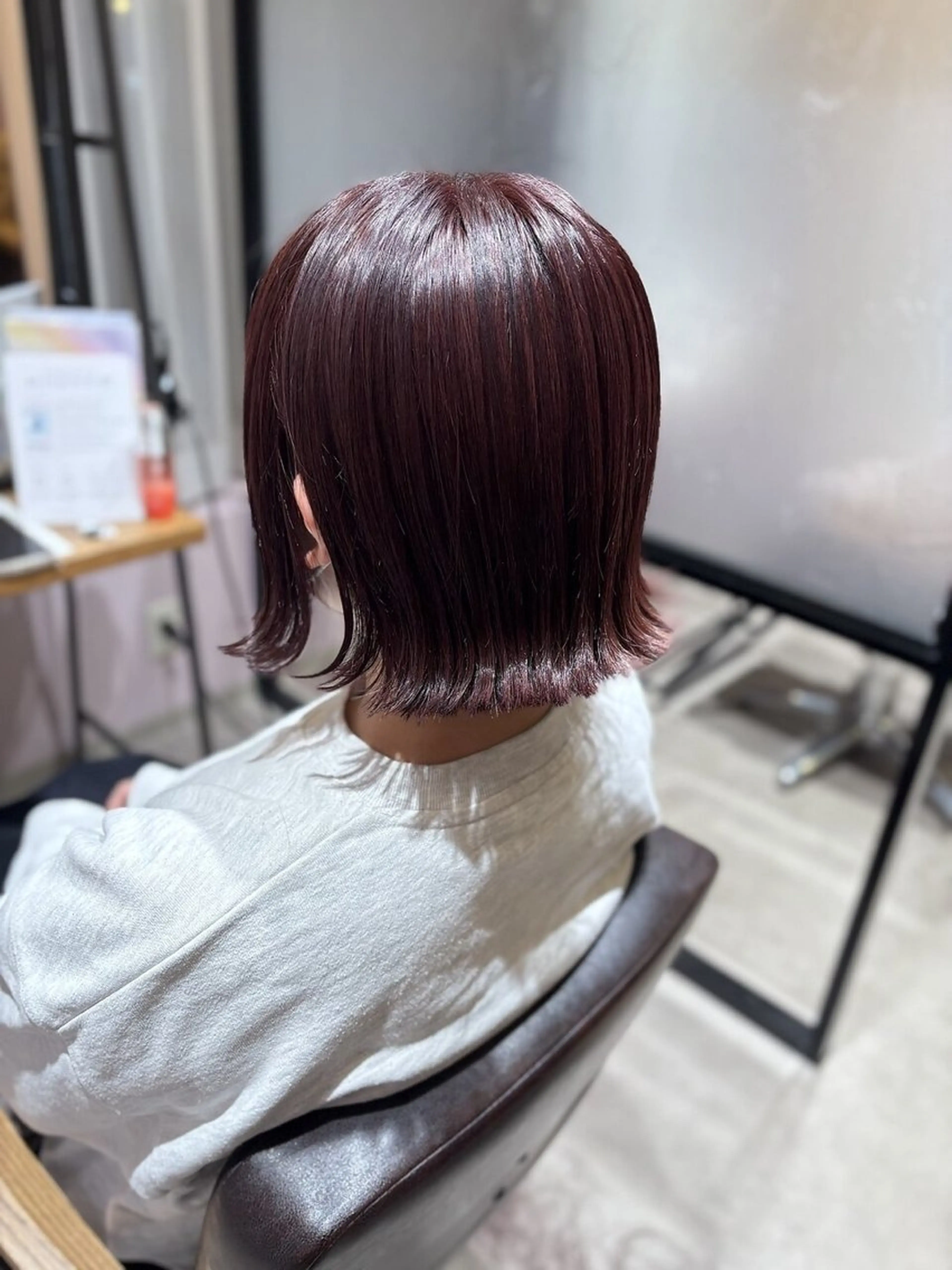 カラー 西原 愛紗のヘアスタイル