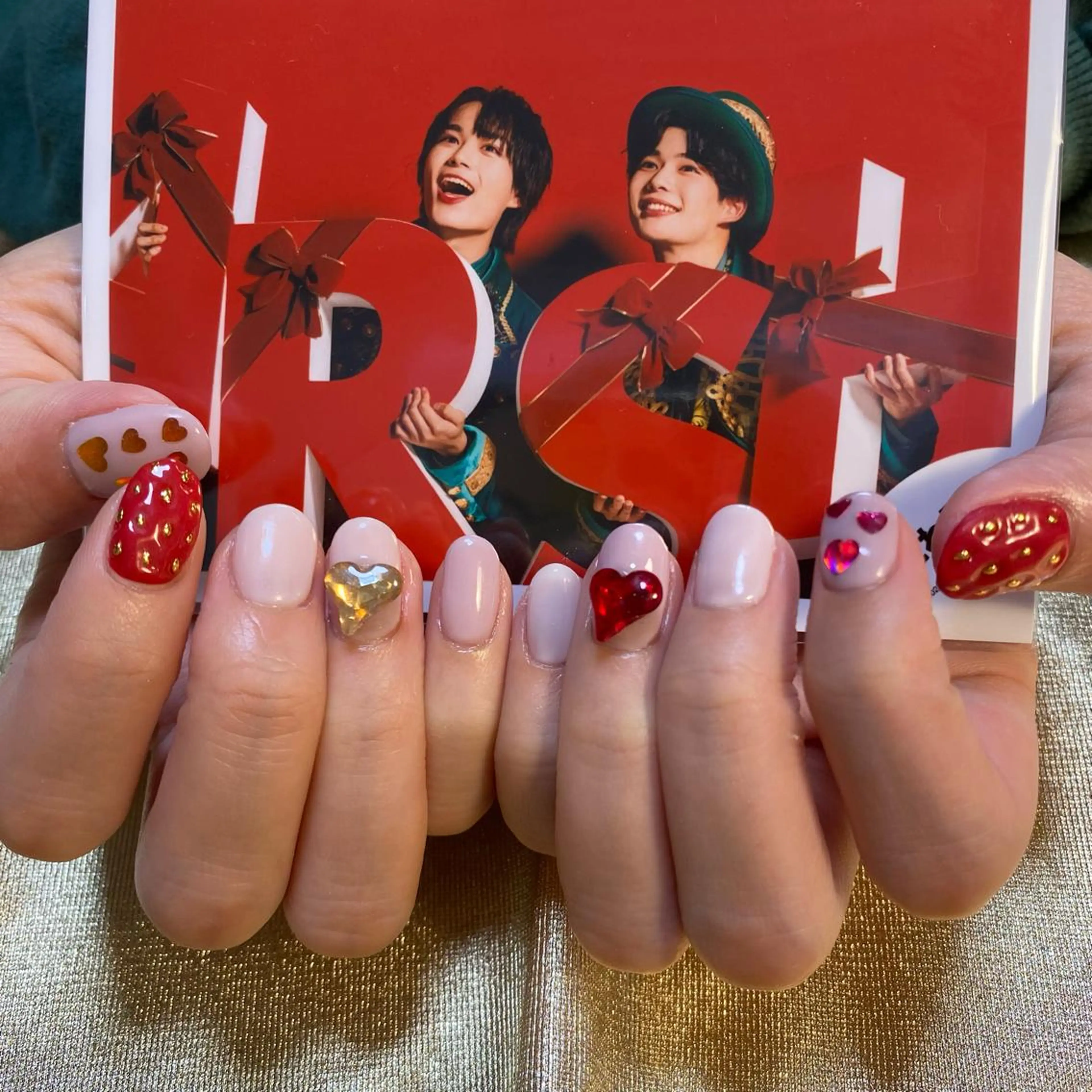 ネイル ハンドネイル Amber21.所属・Nagahama Akariのネイルデザイン