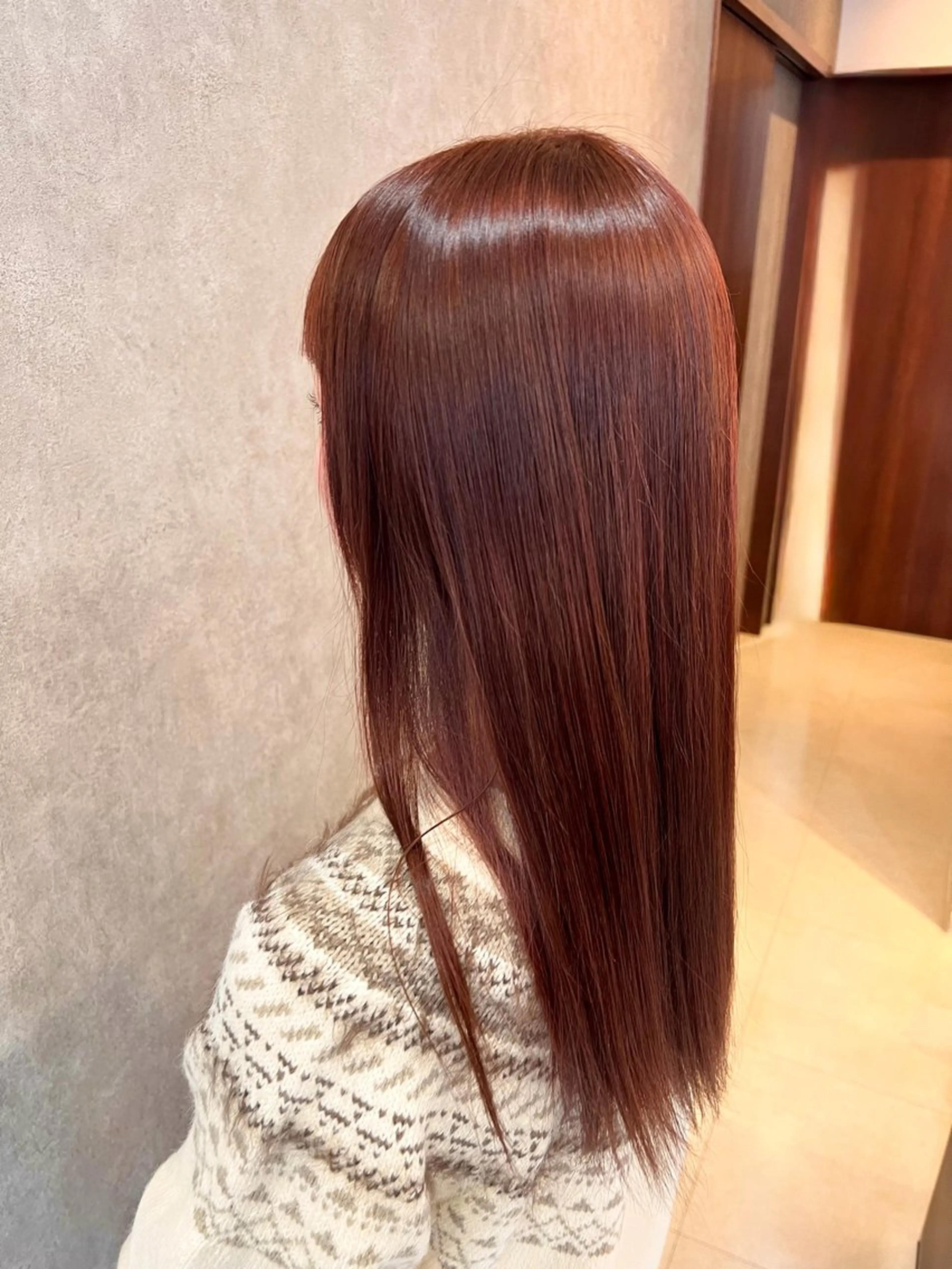 カラー ベージュカラー ブラウンカラー ブラウンベージュ ピンクカラー ヘアカラー カワクボ ハルキのヘアスタイル