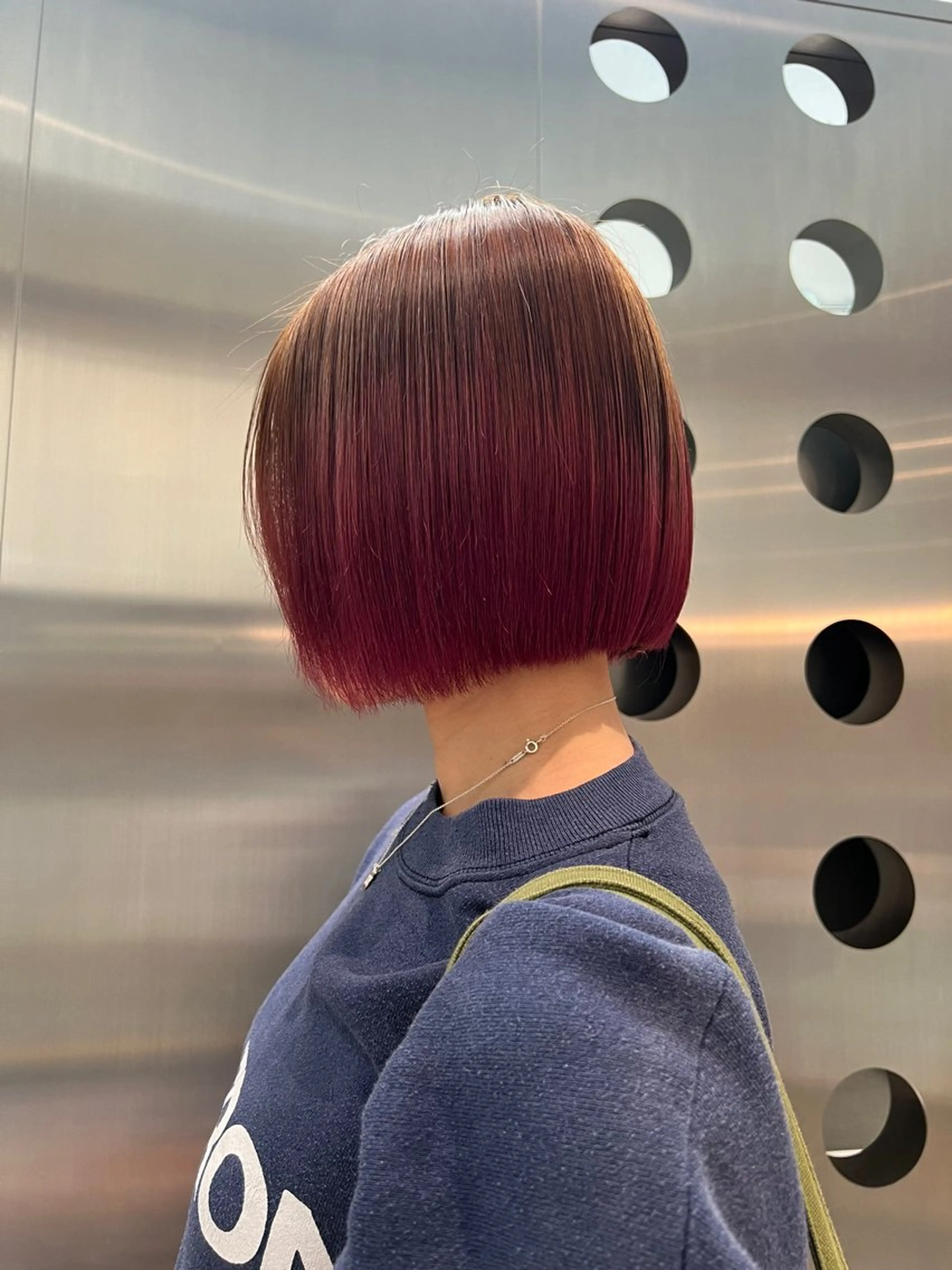 パーマ ストレートパーマ 縮毛矯正 後藤 瑠依のヘアスタイル