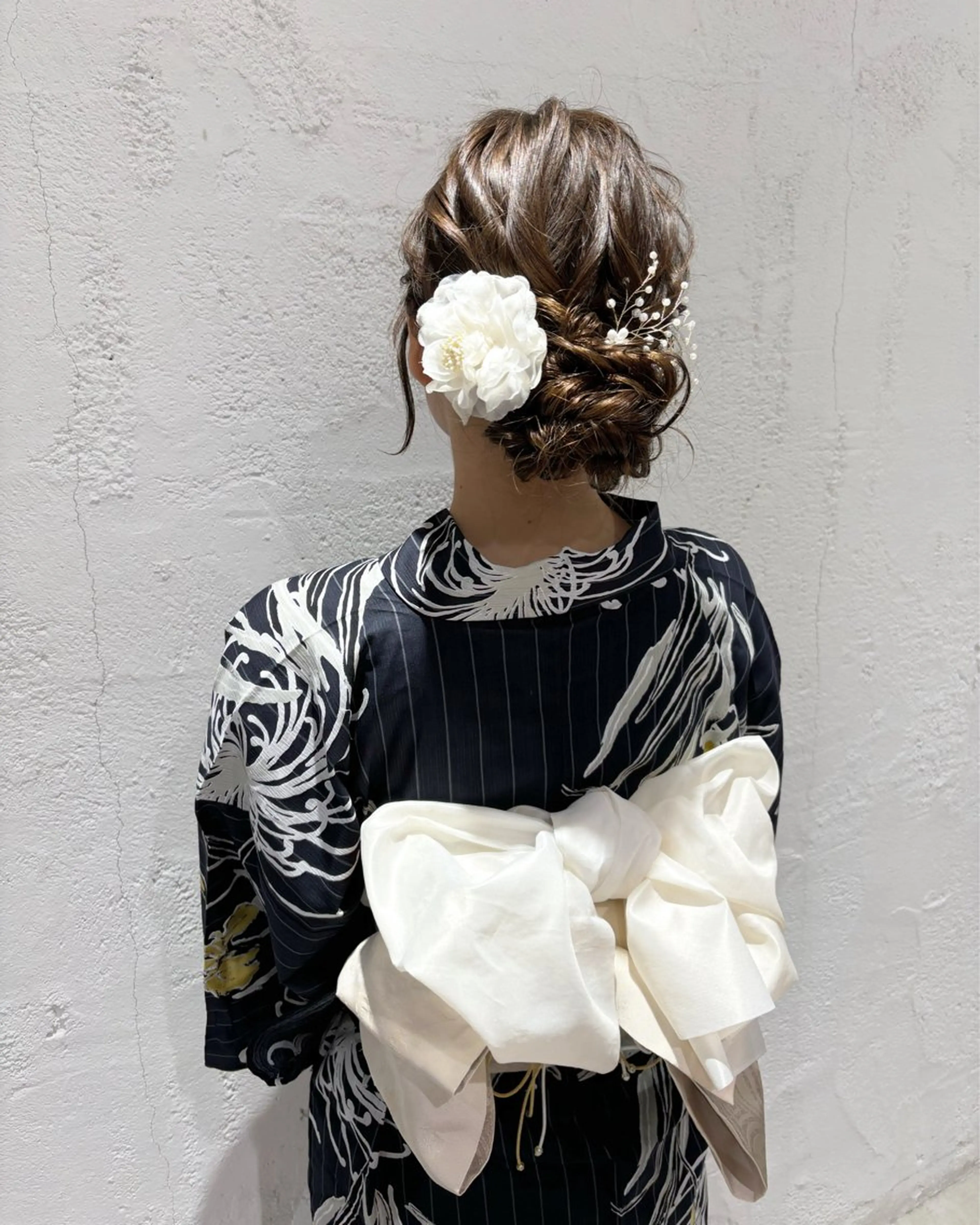 ヘアアレンジ 浴衣 着付け サソウ ユリエ🥥のヘアスタイル