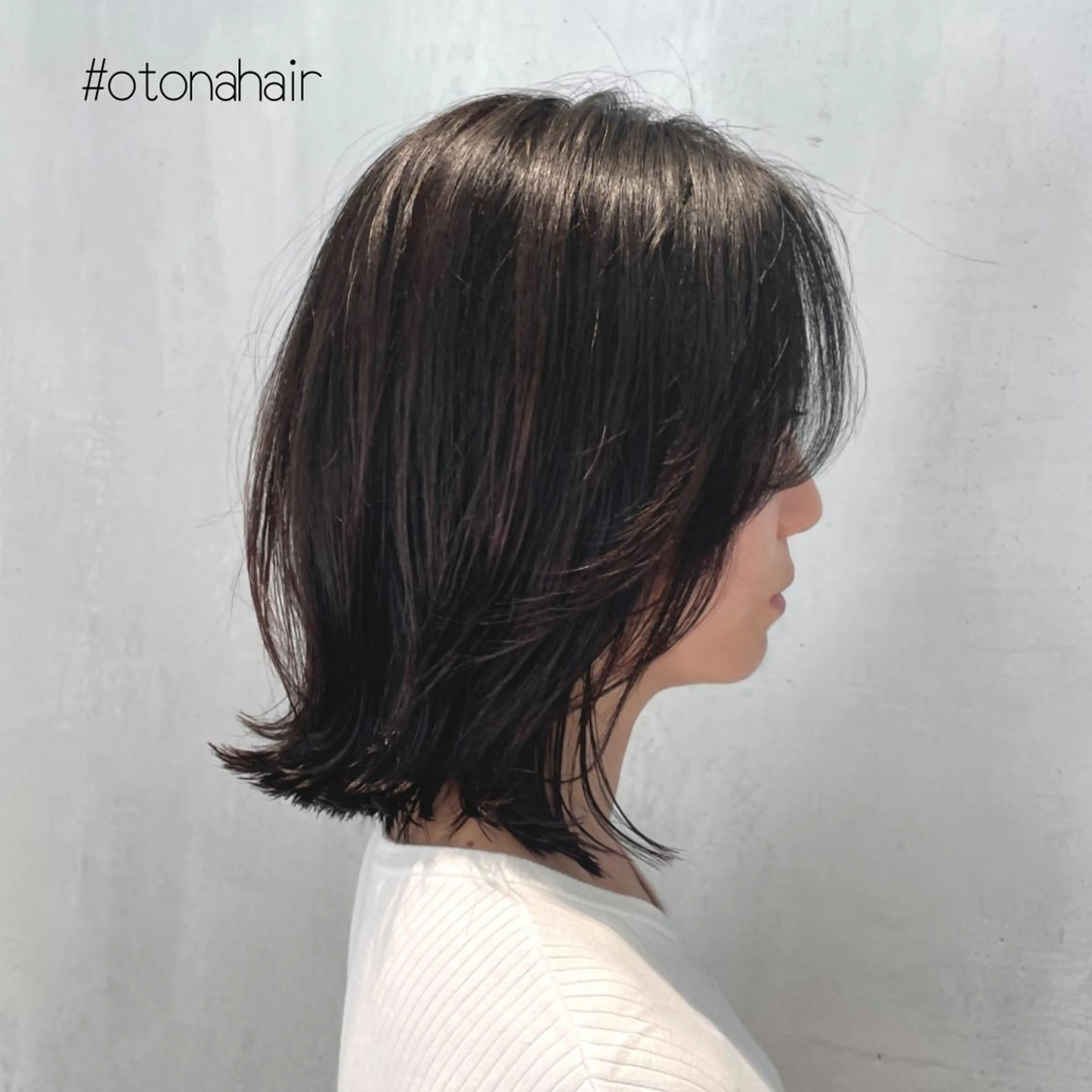 ミディアム カラー ハイライトカラー ハイライト ヘアカラー トリートメント ヘッドスパ DX SHARE SALON所属・matka白髪ぼかし 大人ヘア/KEIKOのヘアスタイル