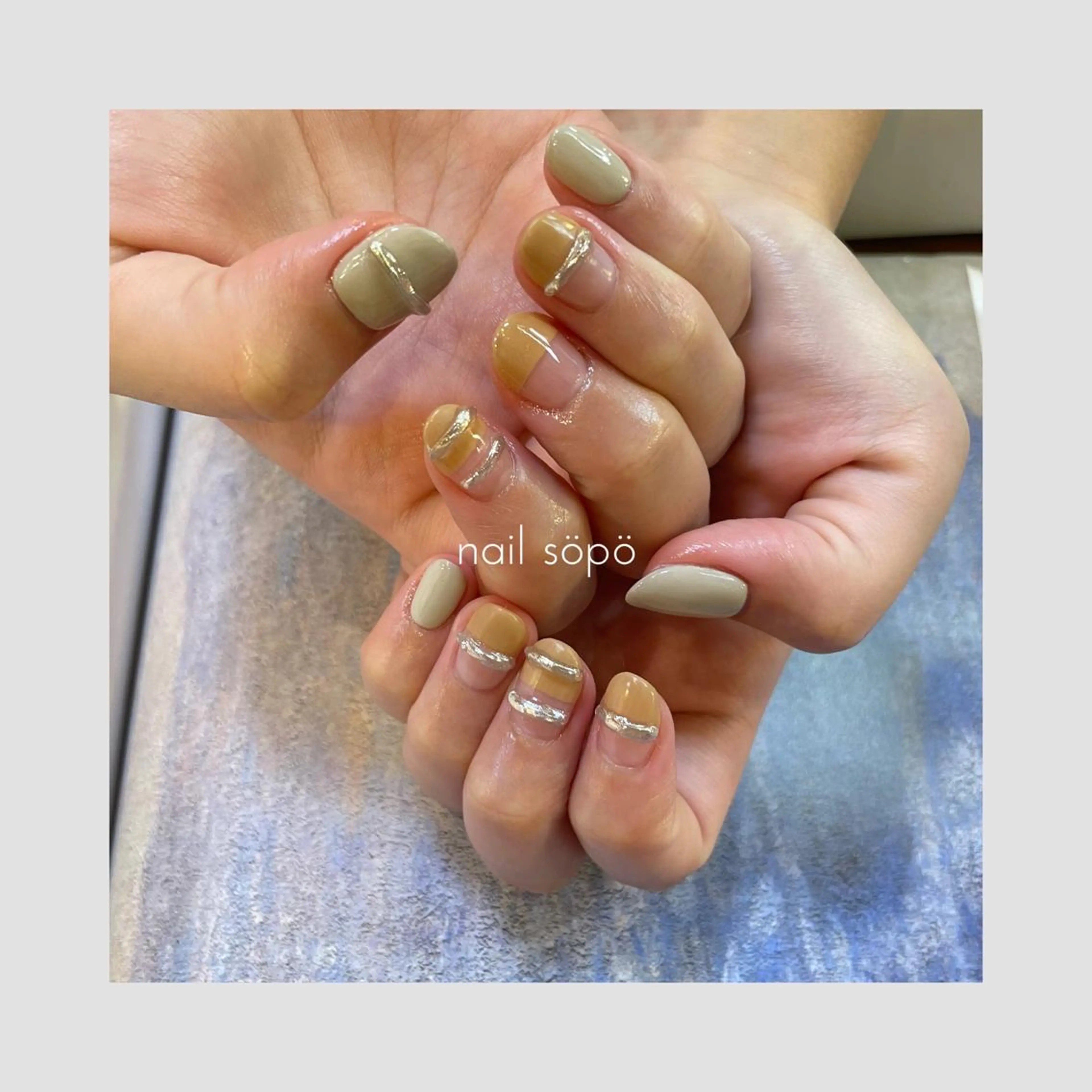 ネイル 自由が丘✳︎奥沢 nail söpöのネイルデザイン