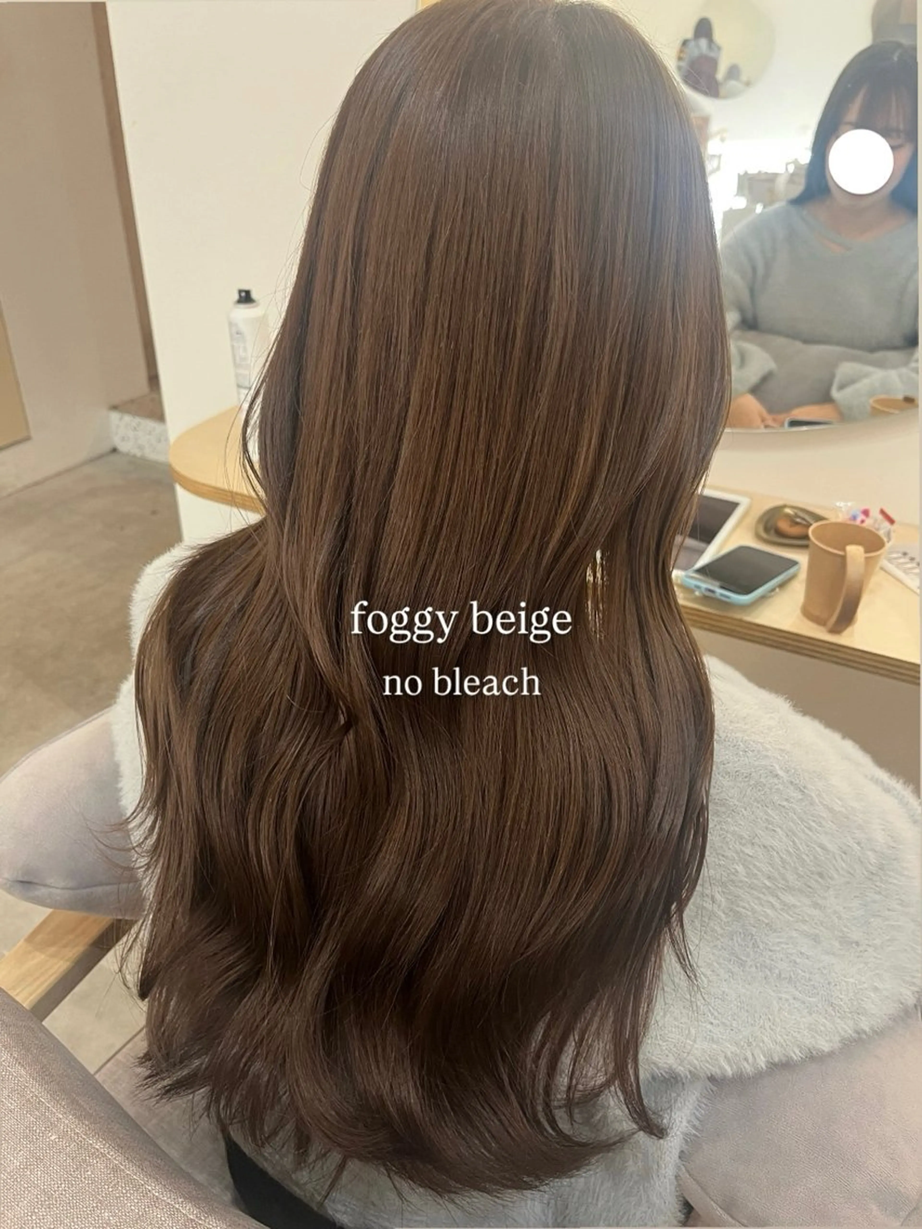 ロング カラー ヘアカラー 山口 愛結のヘアスタイル