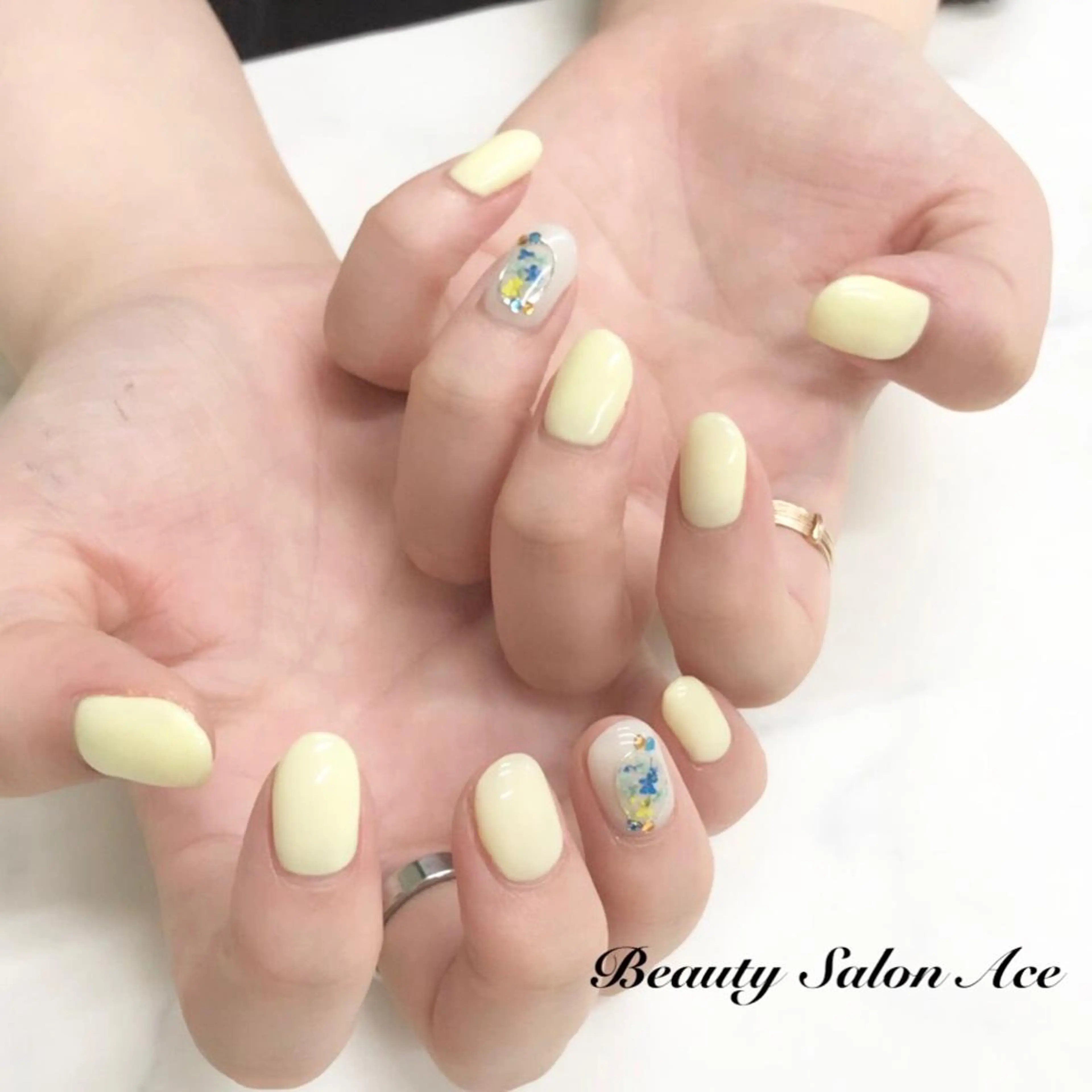 ネイル メンズネイル Beauty Salon Ace（ネイルサロン　エース）所属・池袋フィルイン Ace♡長さだしのネイルデザイン