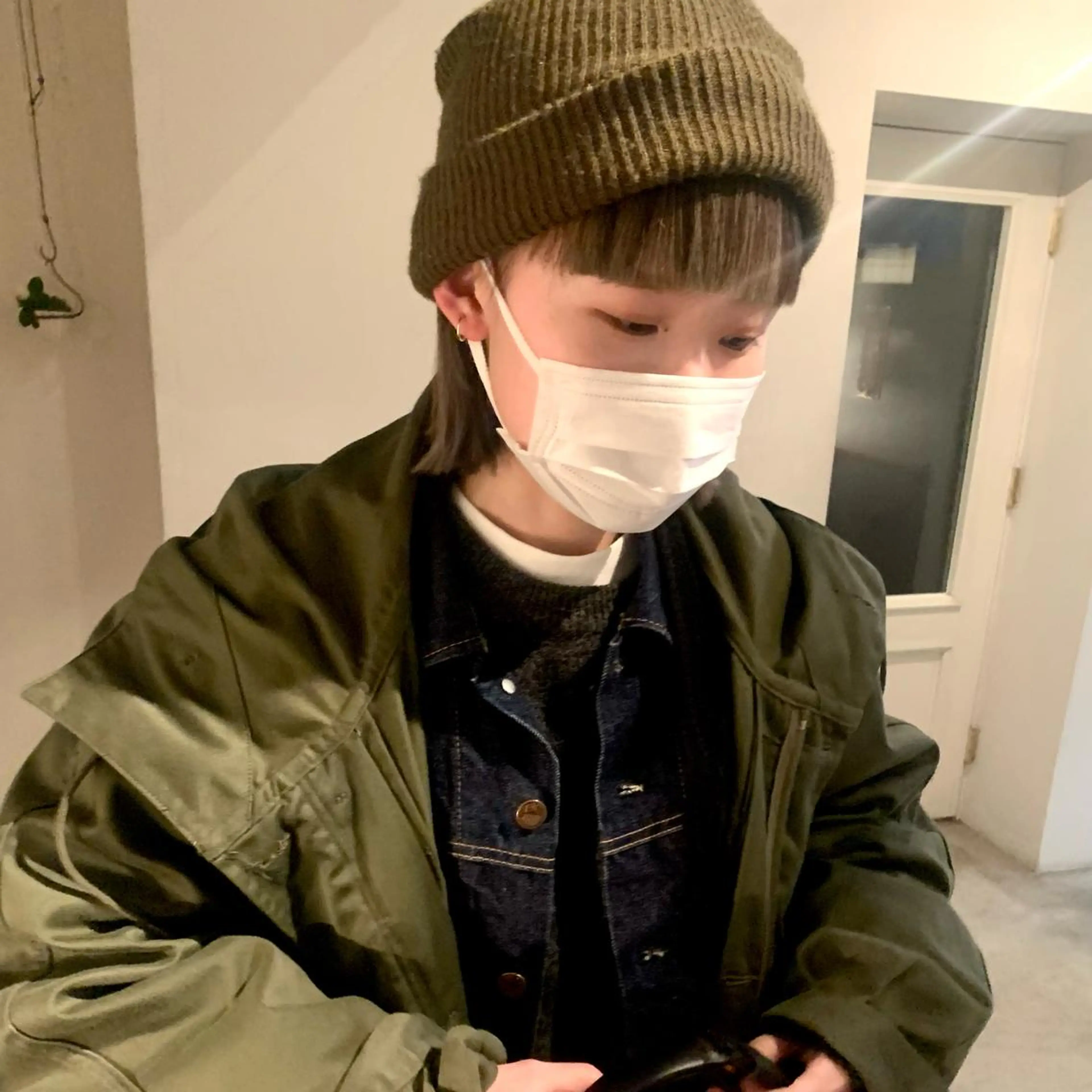 ミディアム カラー room3小出 奈央子のヘアスタイル