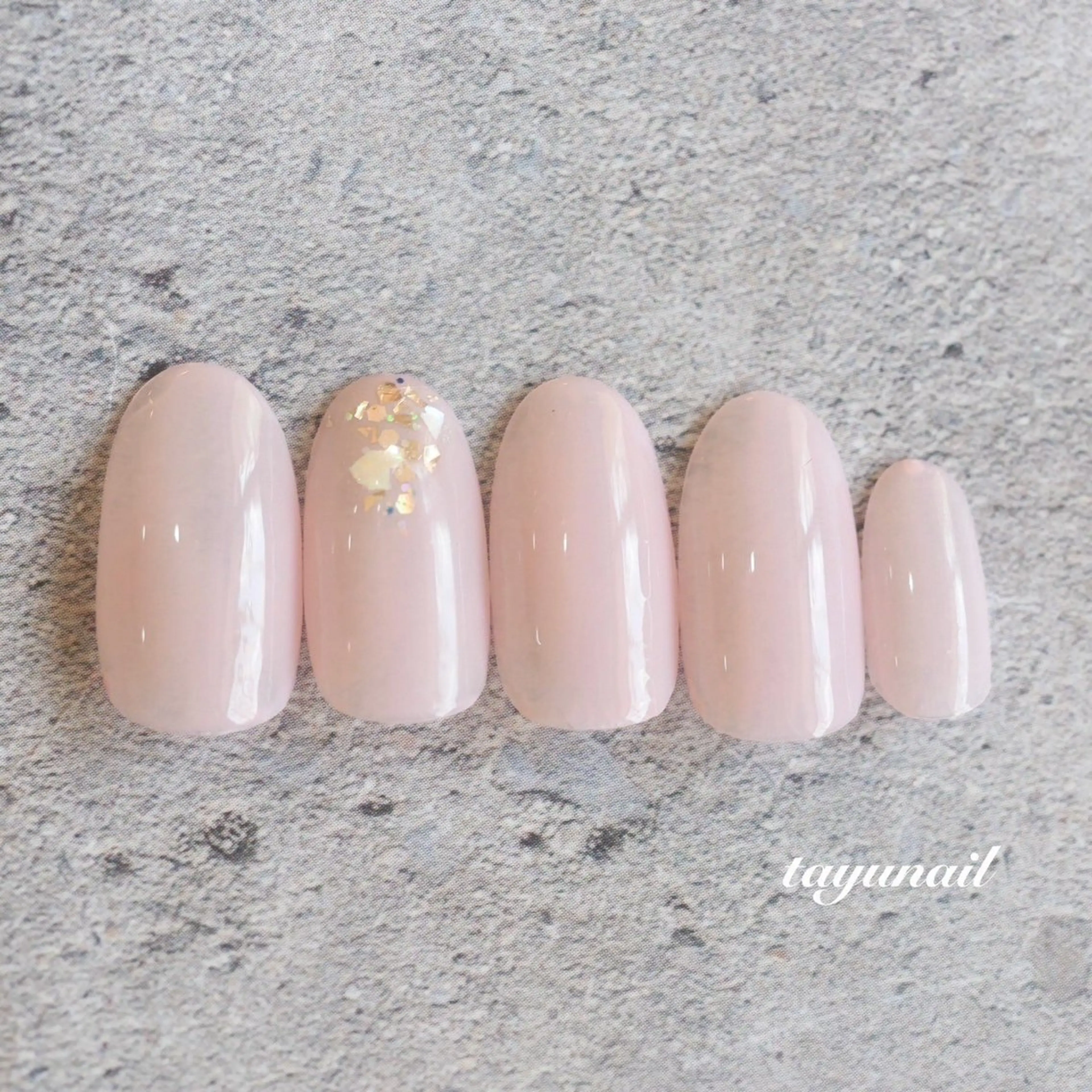 ネイル アートネイル ジェルネイル パラジェル シンプルネイル 冬ネイル ハンドネイル ネイルサロン・ネイルスクール　たゆnail所属・ネイルサロン 【たゆnail】のネイルデザイン