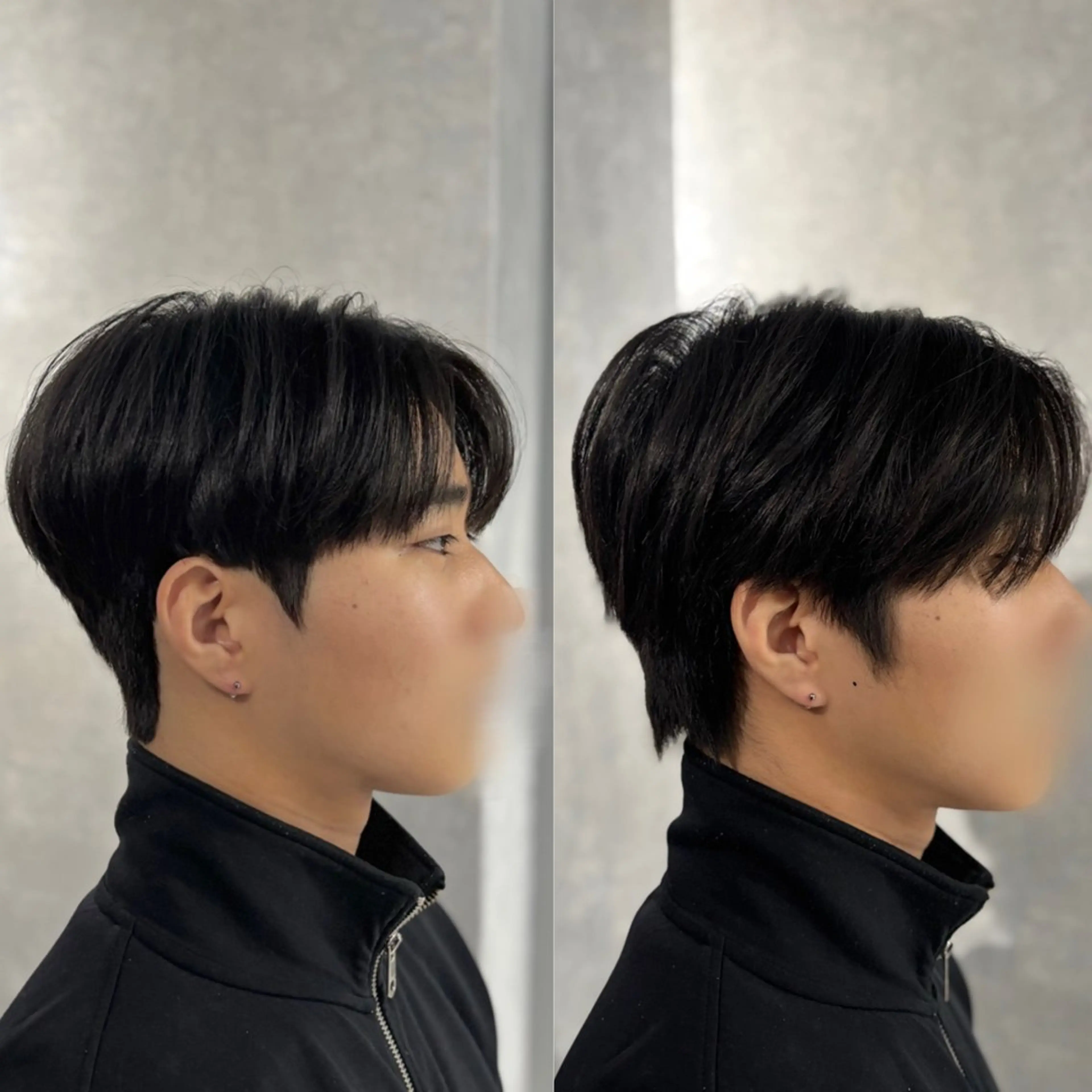 ショート パーマ メンズ カット パーマ 韓国メンズヘア/ ダウンパーマ/歩夢のヘアスタイル
