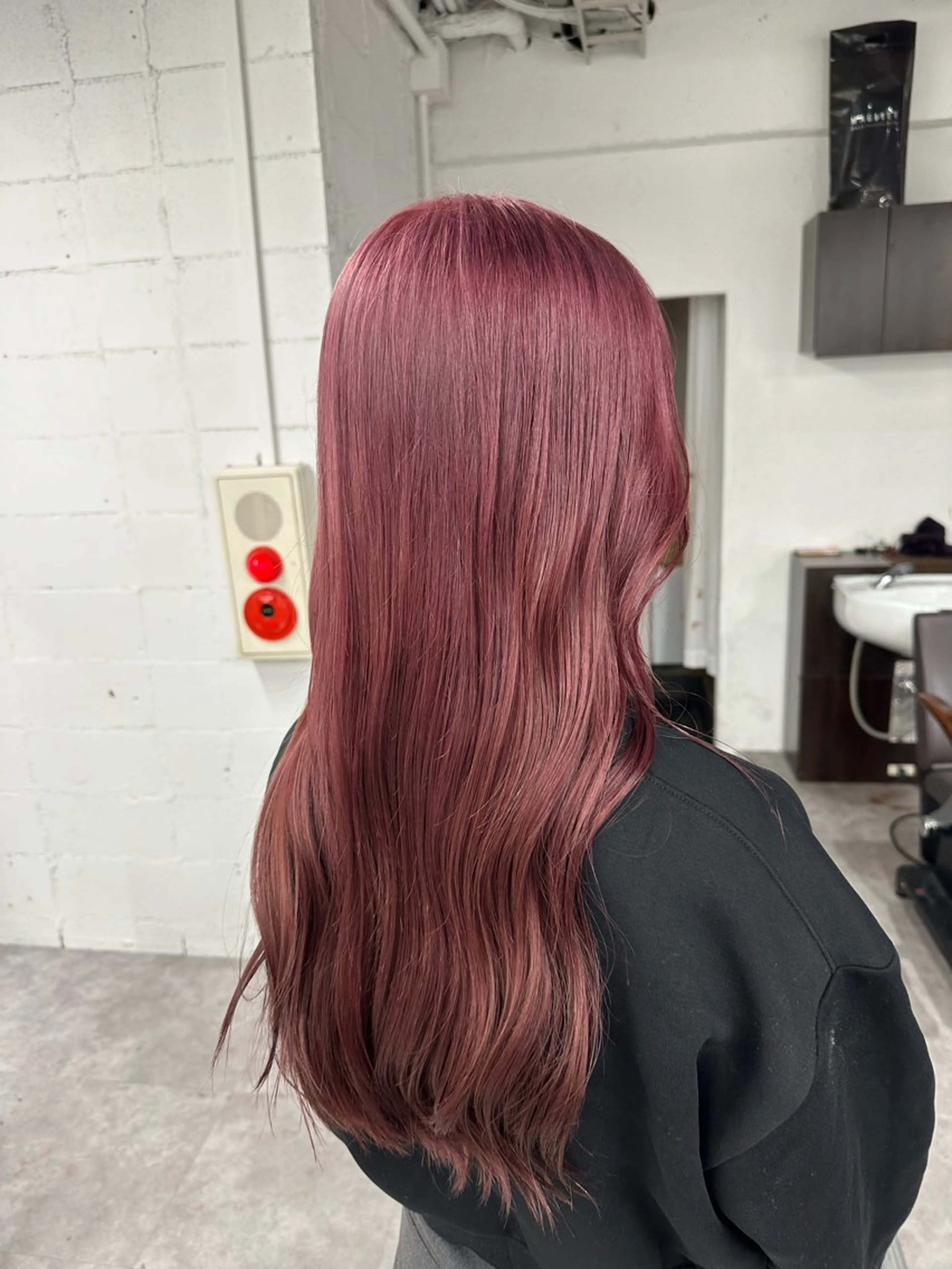 ロング カラー ヘアアレンジ カット ヘアカラー 久米 治仁のヘアスタイル