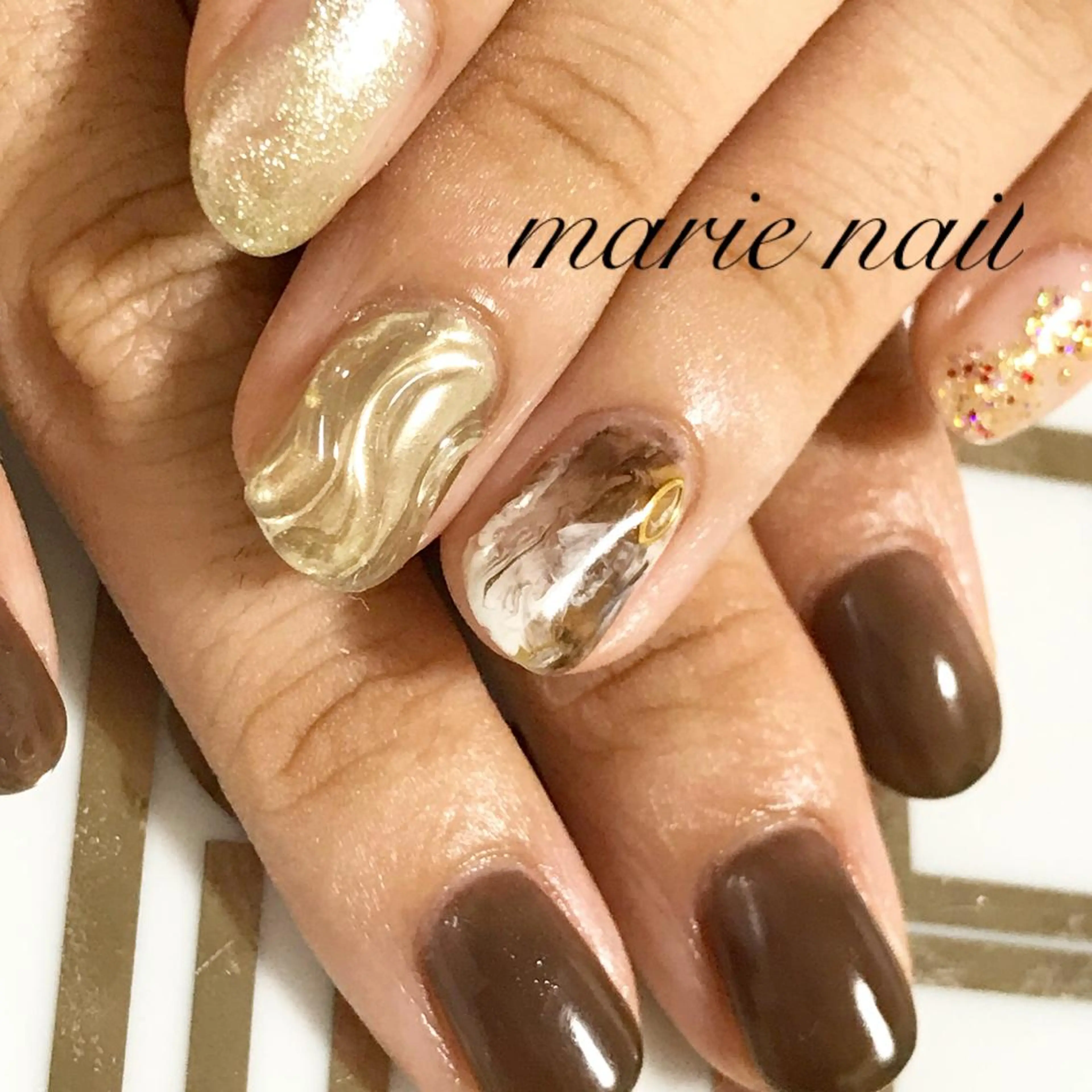 ネイル アートネイル marie nailのネイルデザイン