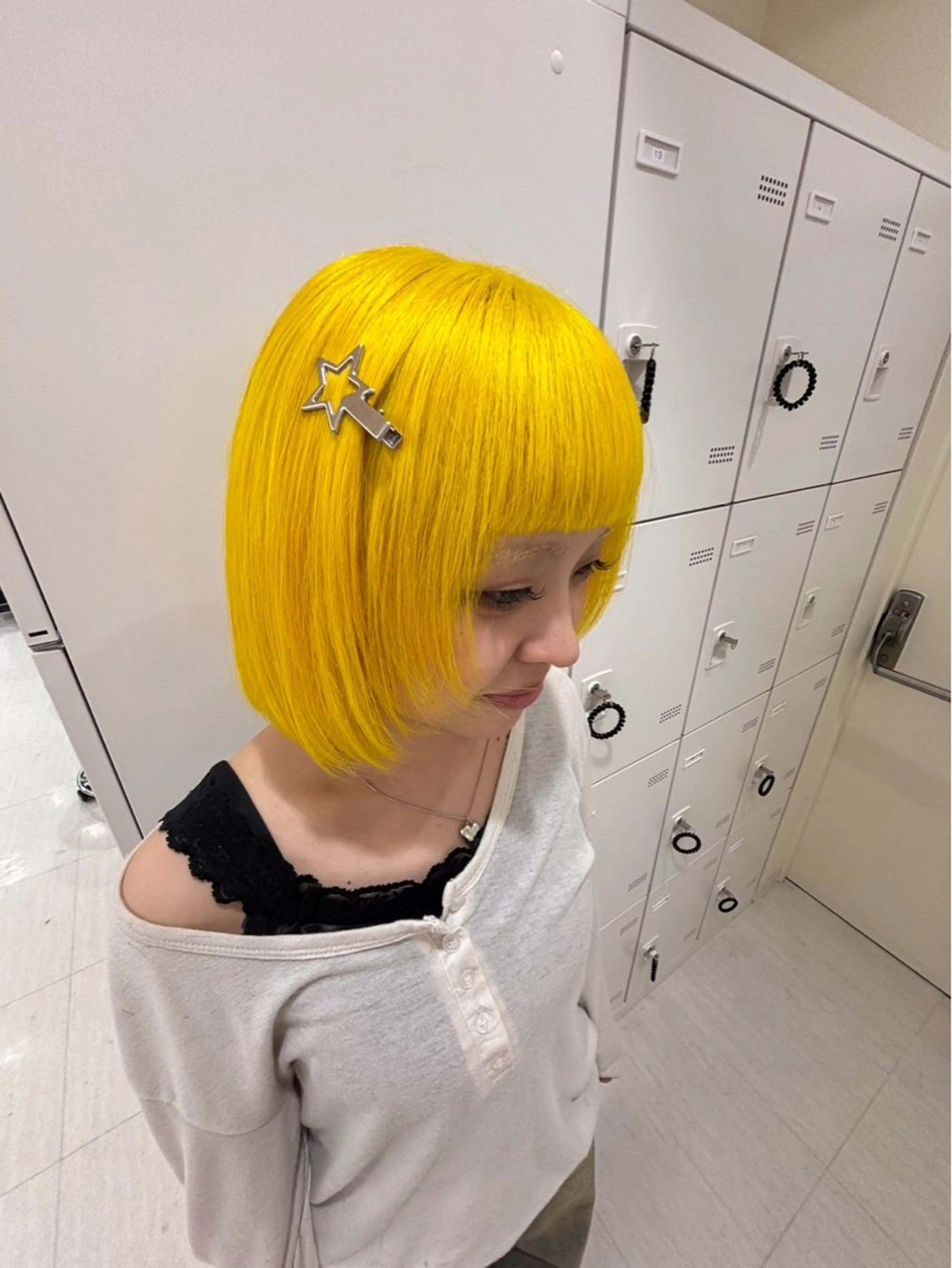 カラー ベージュ・ラベンダー カラー🎀りりのヘアスタイル