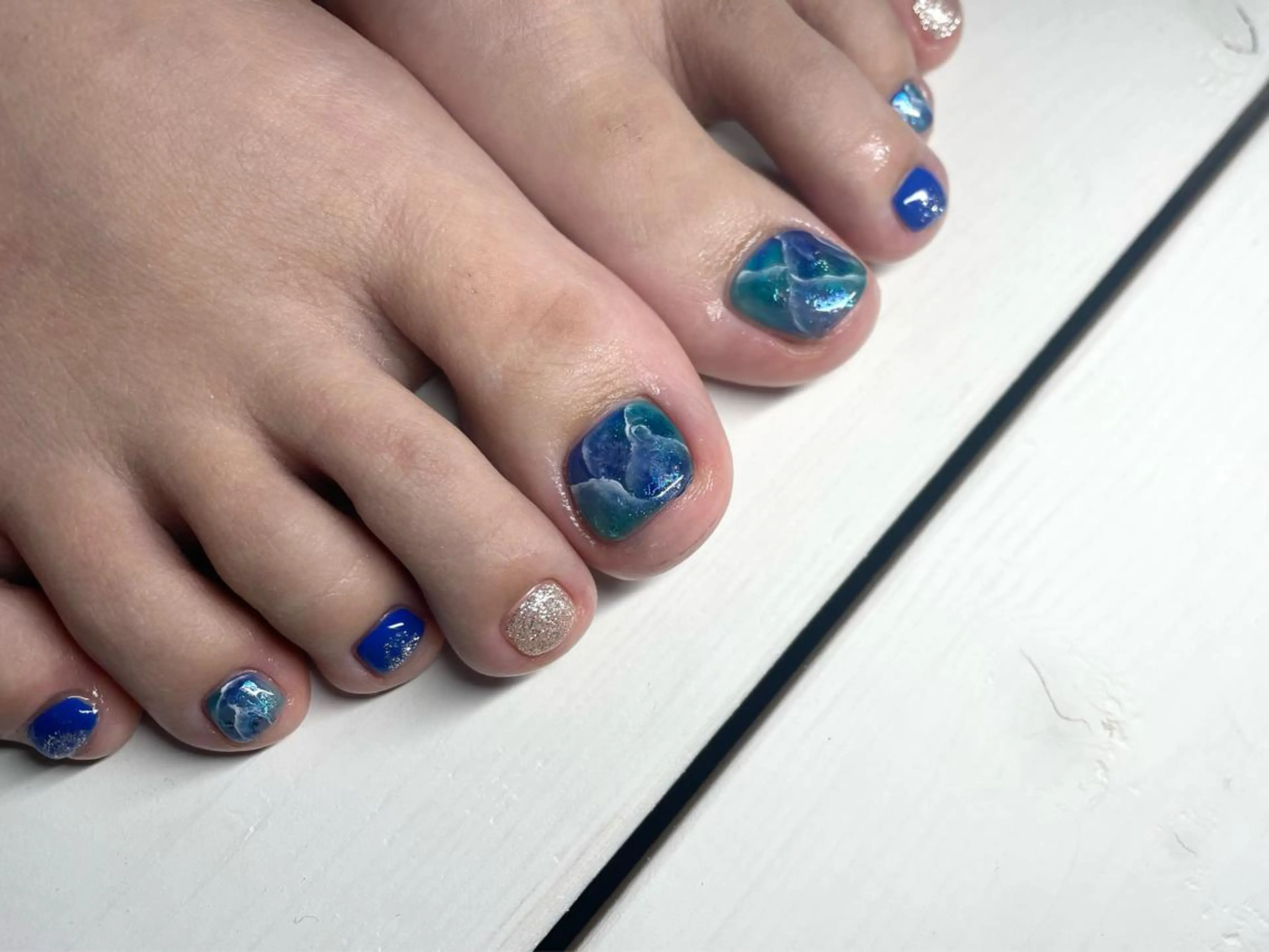 ネイル フットネイル Mare nailのネイルデザイン