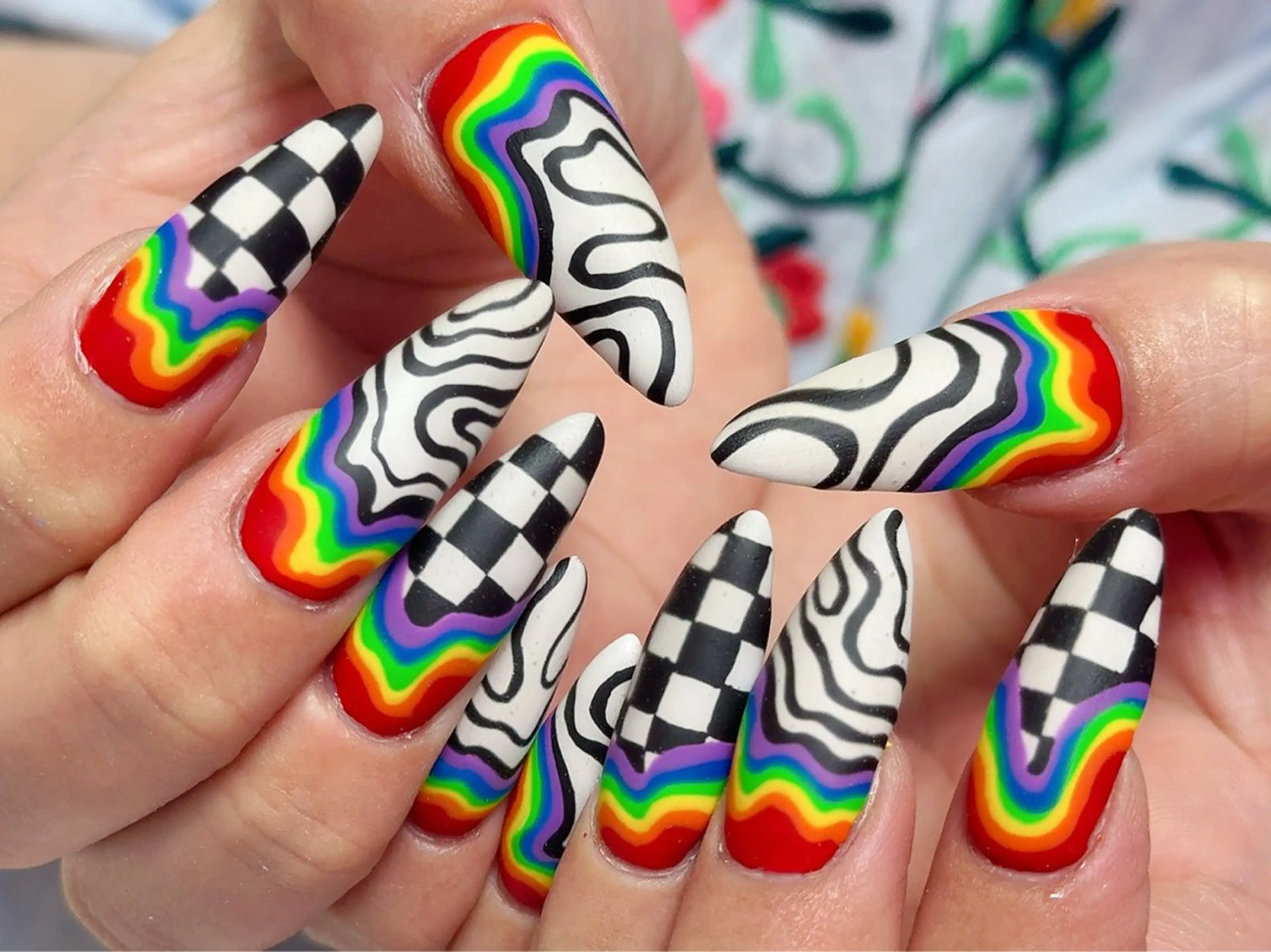 ネイル ハンドネイル Nail Atelier IamI所属・アイアムアイ 大村磨衣のネイルデザイン