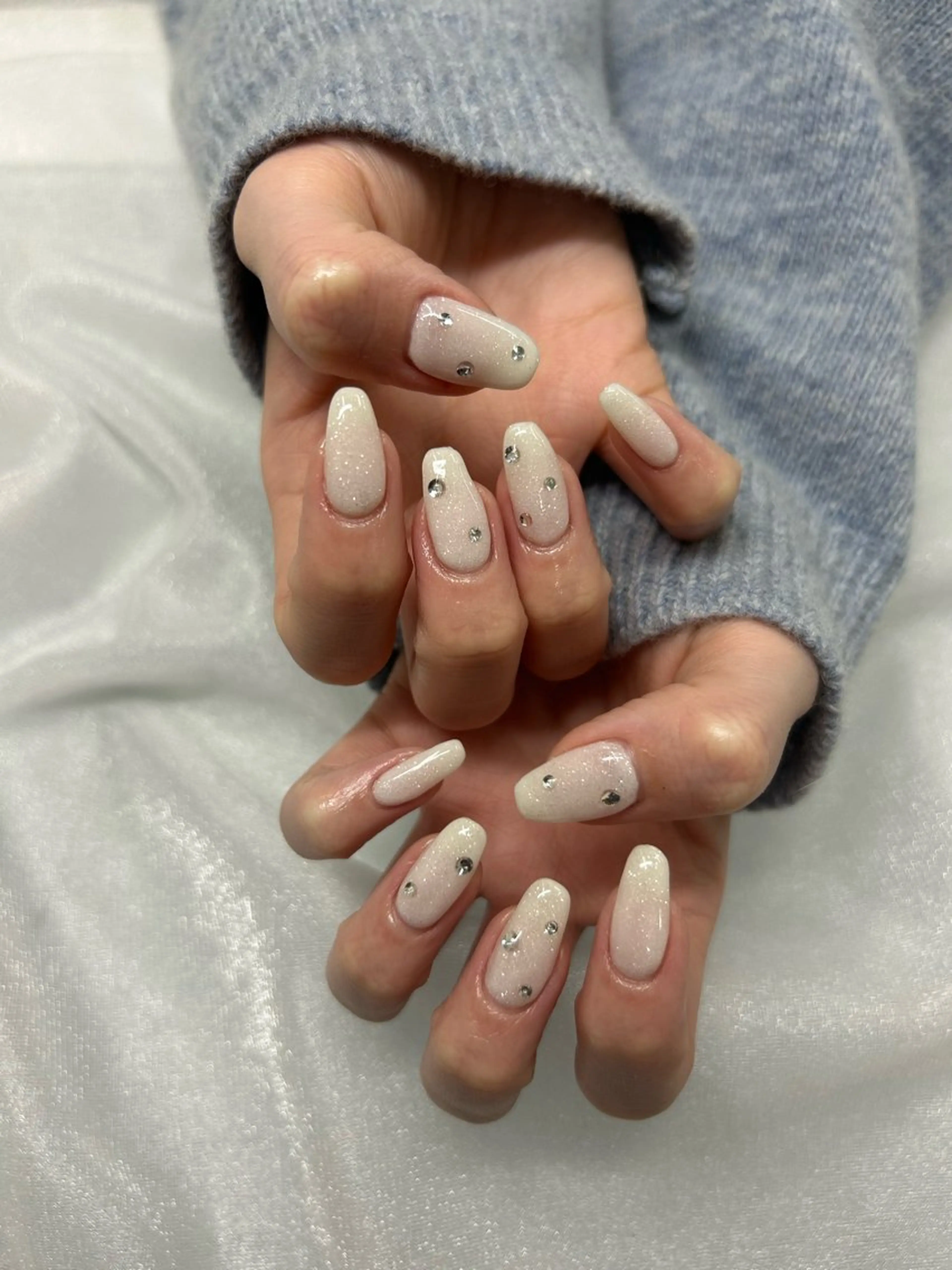 ネイル シンプルネイル 加藤 楓子のネイルデザイン