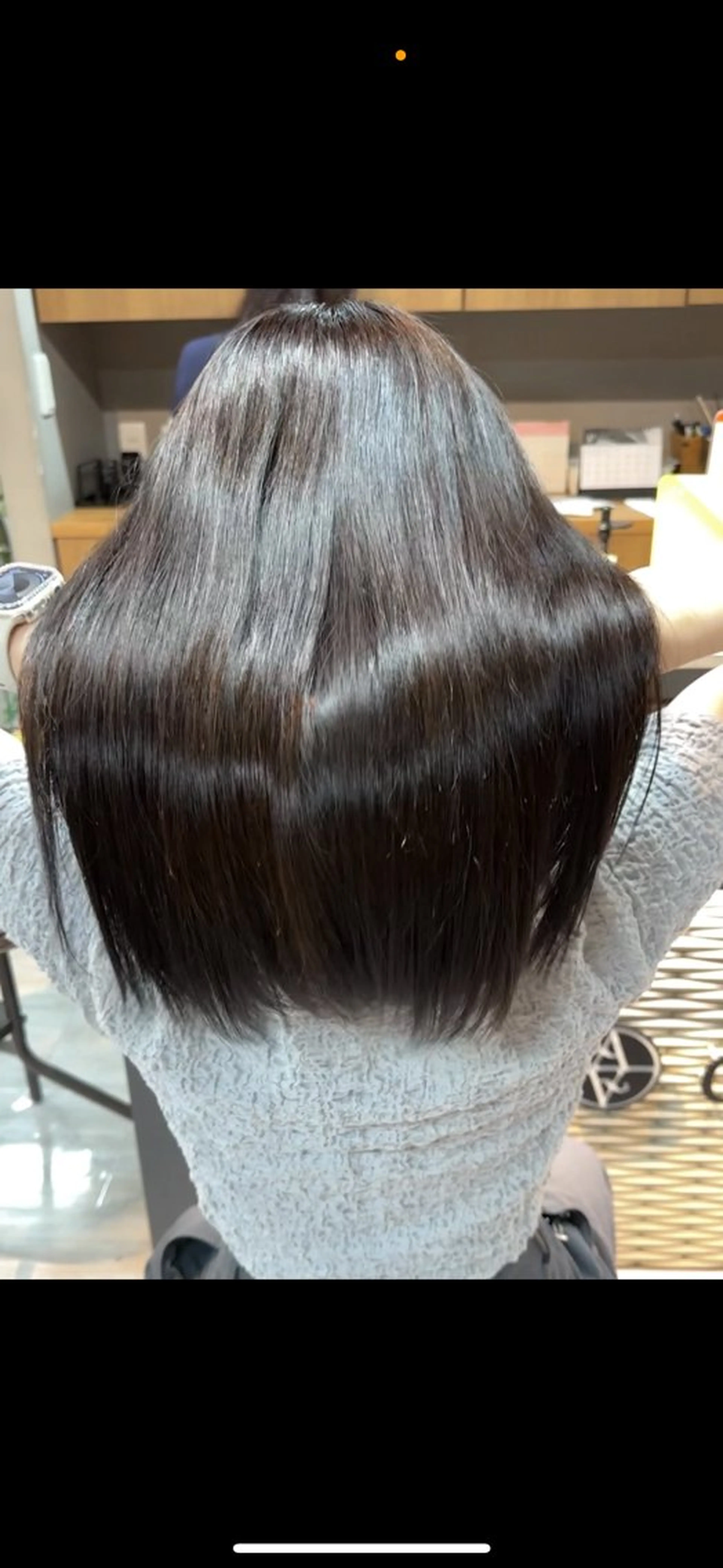 セミロング 髪質改善 トリートメント arika オケシ　リョウダイのヘアスタイル