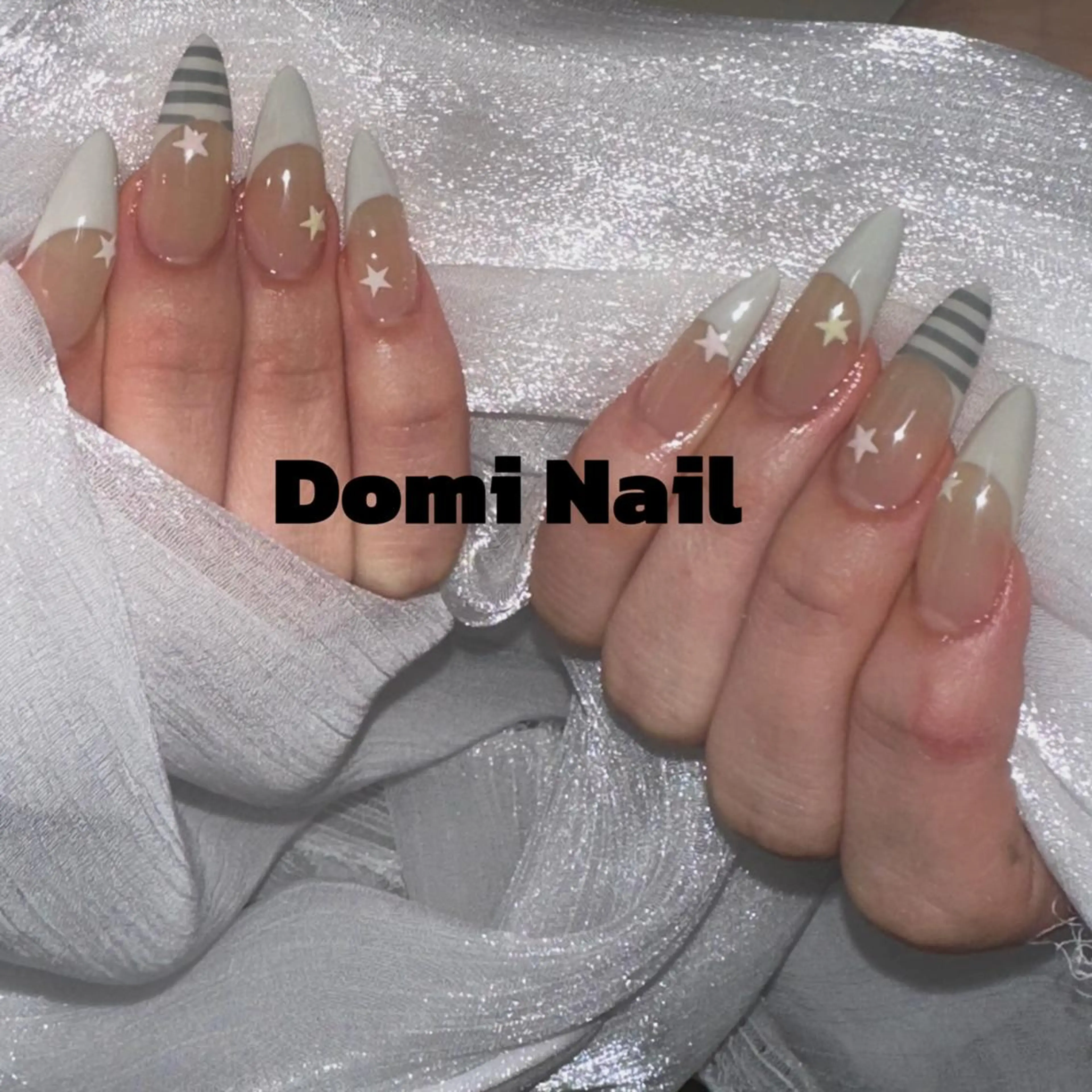 ネイル 持ち込み ネイルチップ ハンドネイル 渋谷 Domi Nailのネイルデザイン