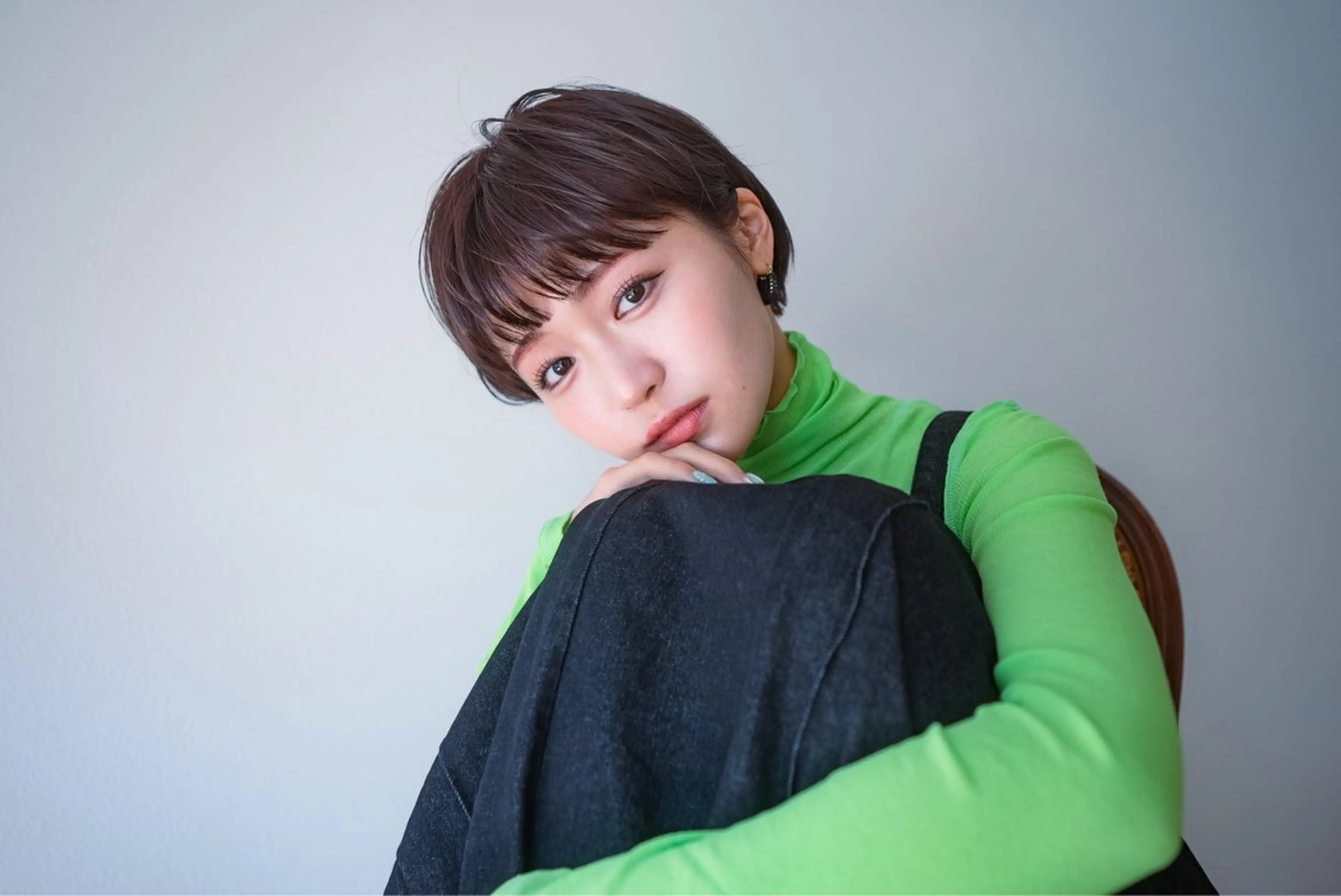 ショート ショートヘア シャドウパーマ/ 波巻パーマYu-Kiのヘアスタイル