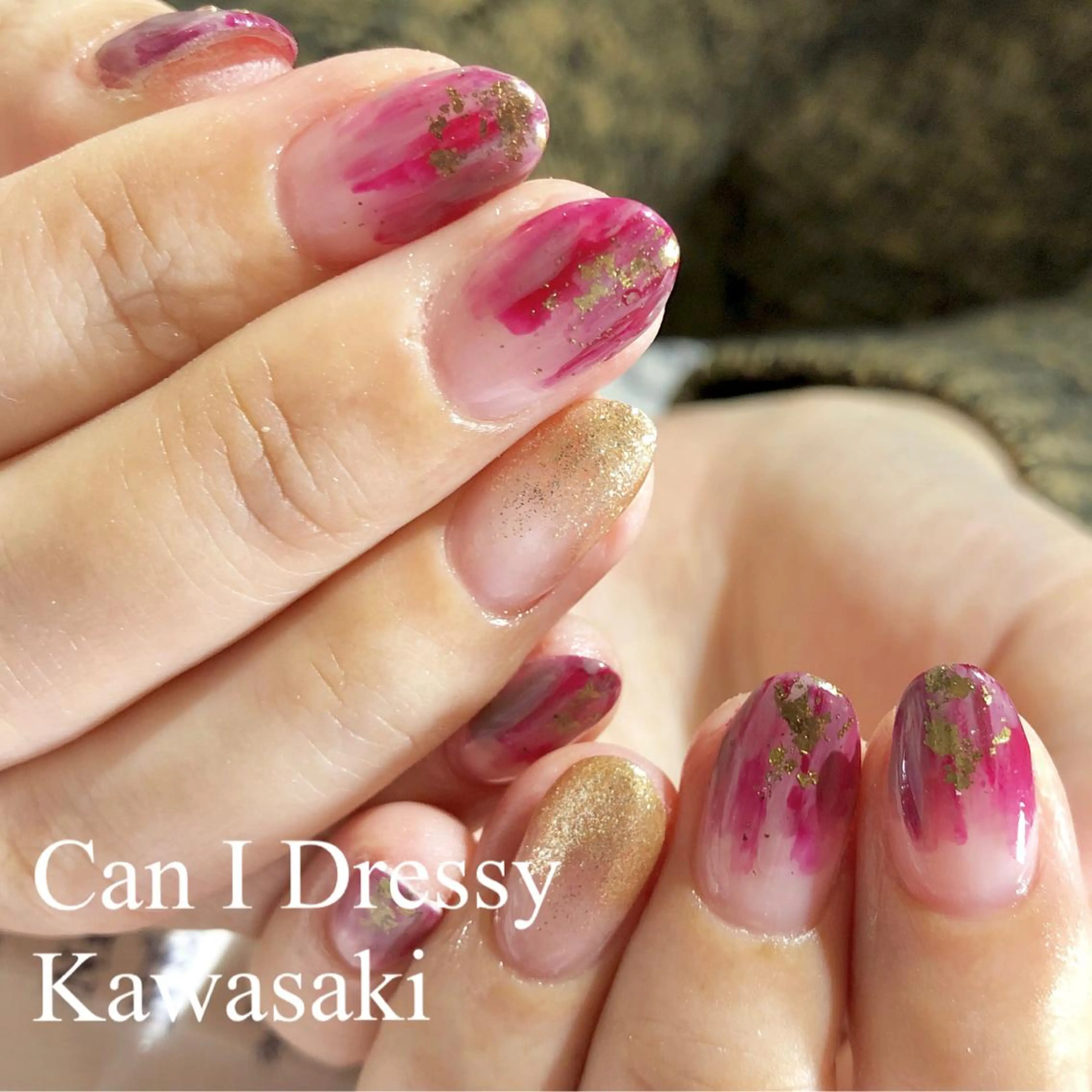 ネイル ハンドネイル Can I 川崎店 三島 久美子のネイルデザイン